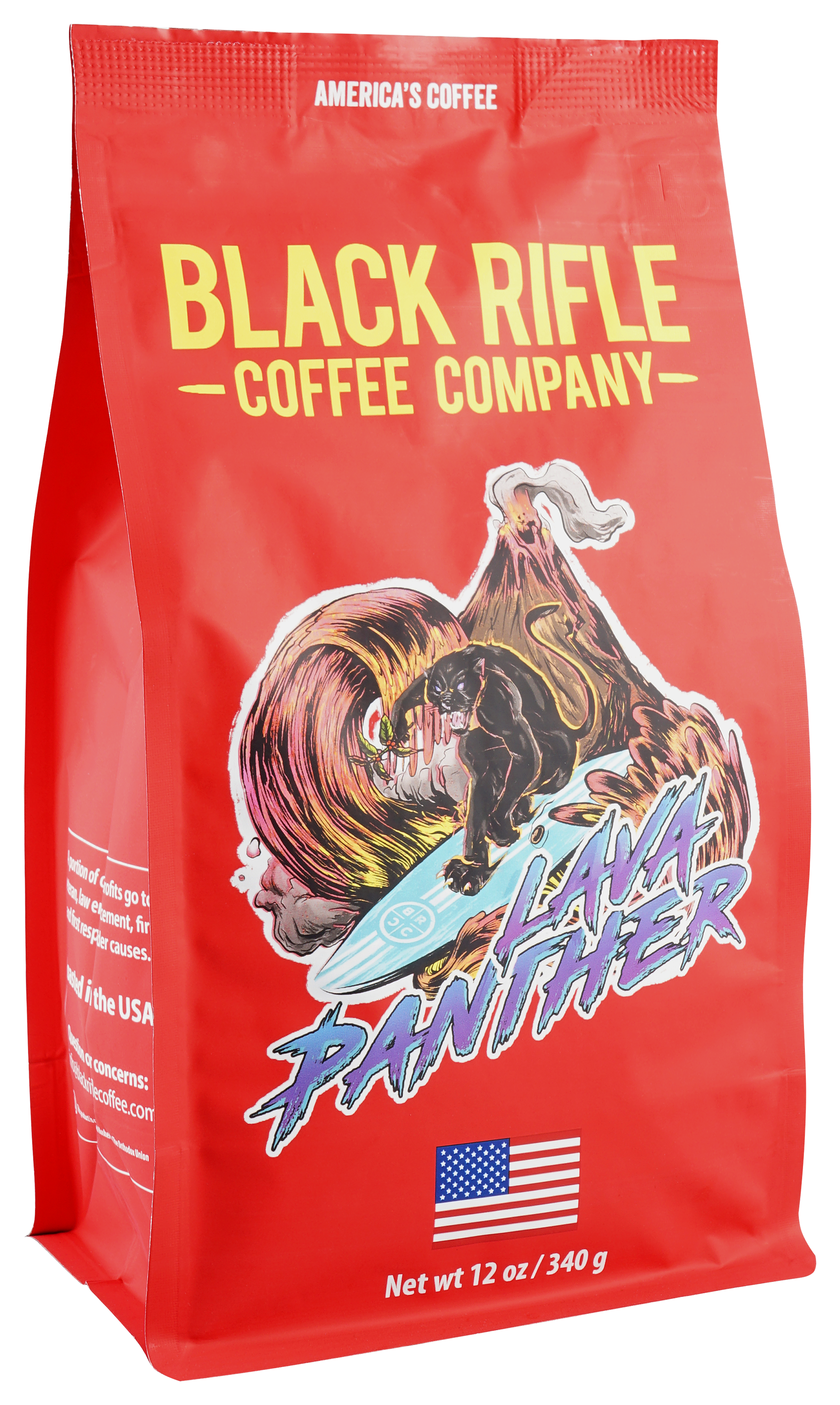 Image of Black Rifle Coffee Company Lava Panther Roast Ground Coffee