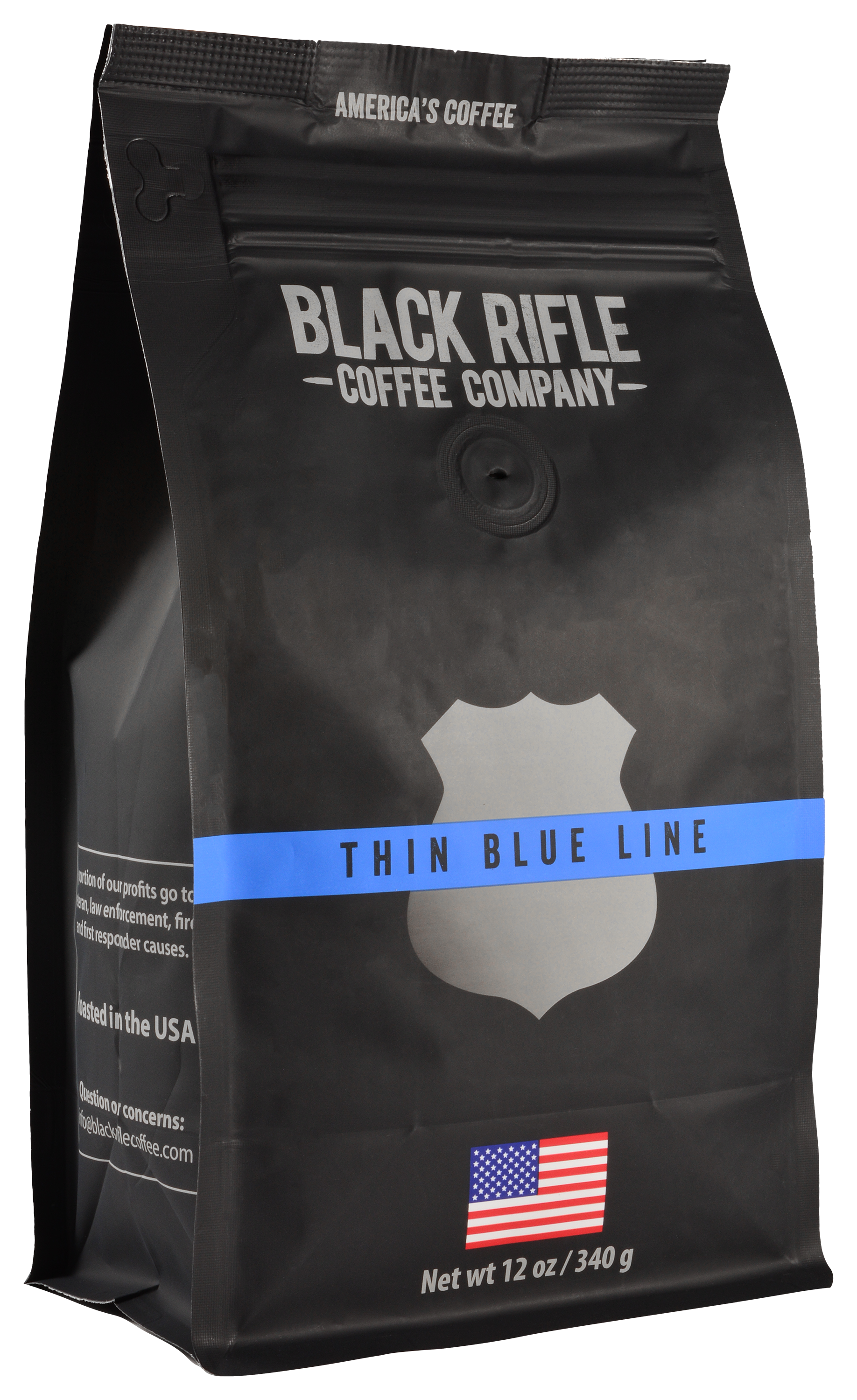 Black Rifle Coffee Company Thin Blue Line Roast Ground Coffee - Black Rifle Coffee Company