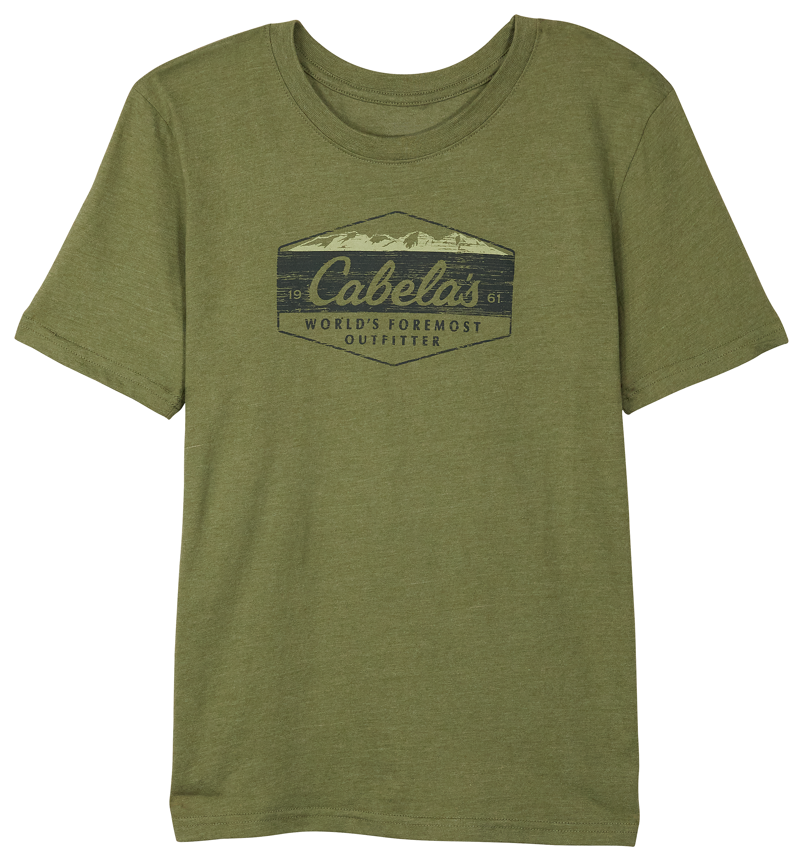 Cabela's Signature Lockup Short-Sleeve T-Shirt for Kids - Coral - L