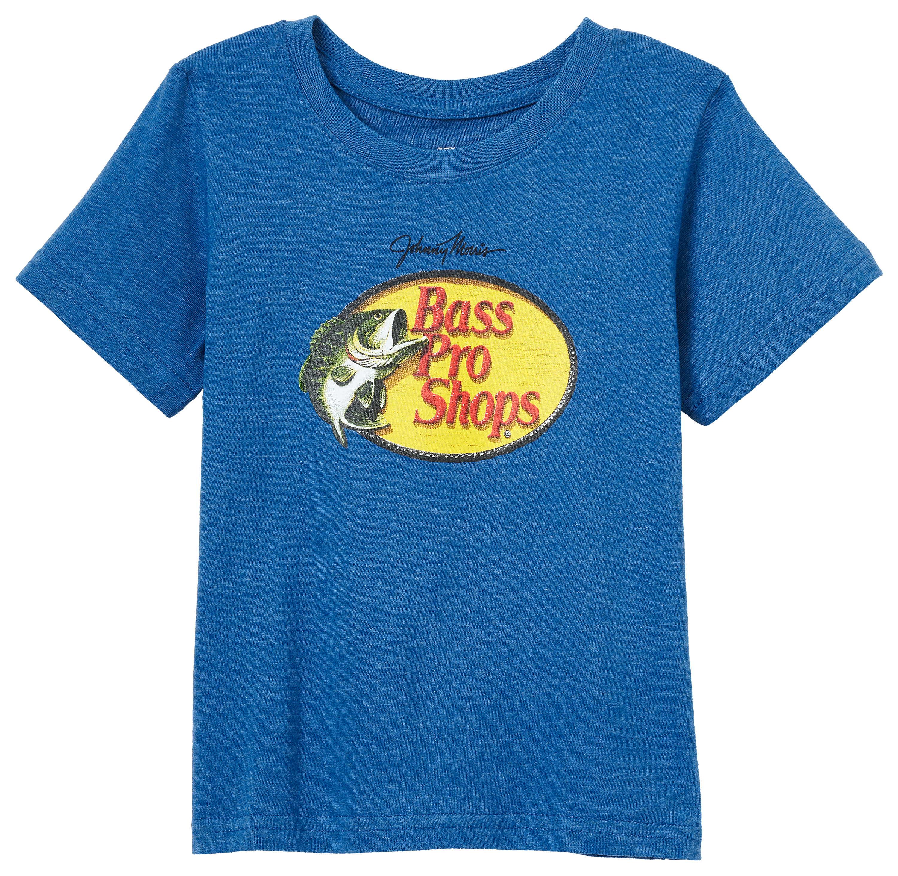 Image of Bass Pro Shops Woodcut Short-Sleeve T-Shirt for Toddlers - Royal