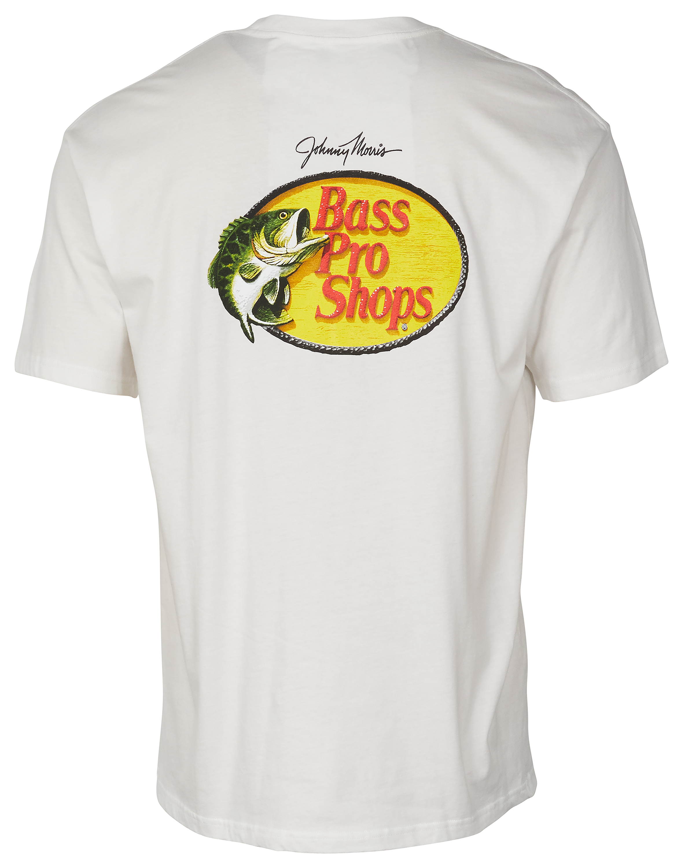 Bass Pro Shops Florida Bass Stamp Graphic Short-Sleeve T-Shirt for Men - Heather Gray - 3XL