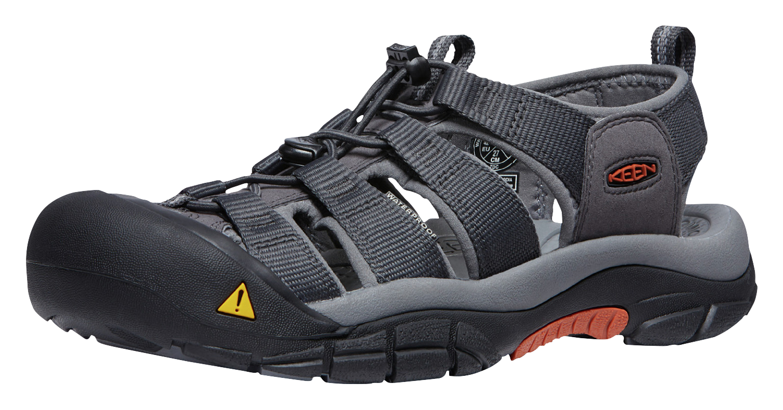 Image of KEEN Newport H2 Water Shoes for Men - Magnet/Bombay Brown