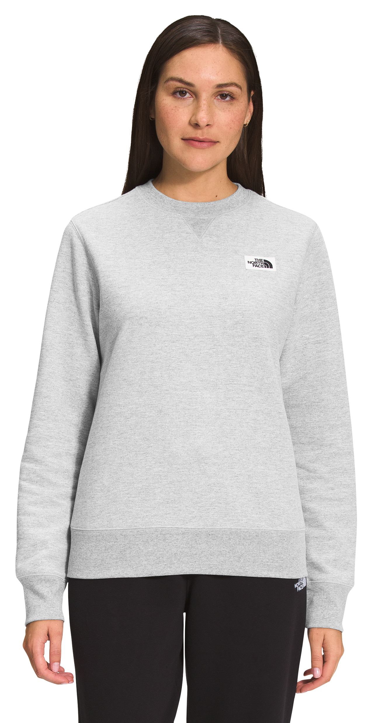The North Face Heritage Patch Crew-Neck Long-Sleeve Sweatshirt for