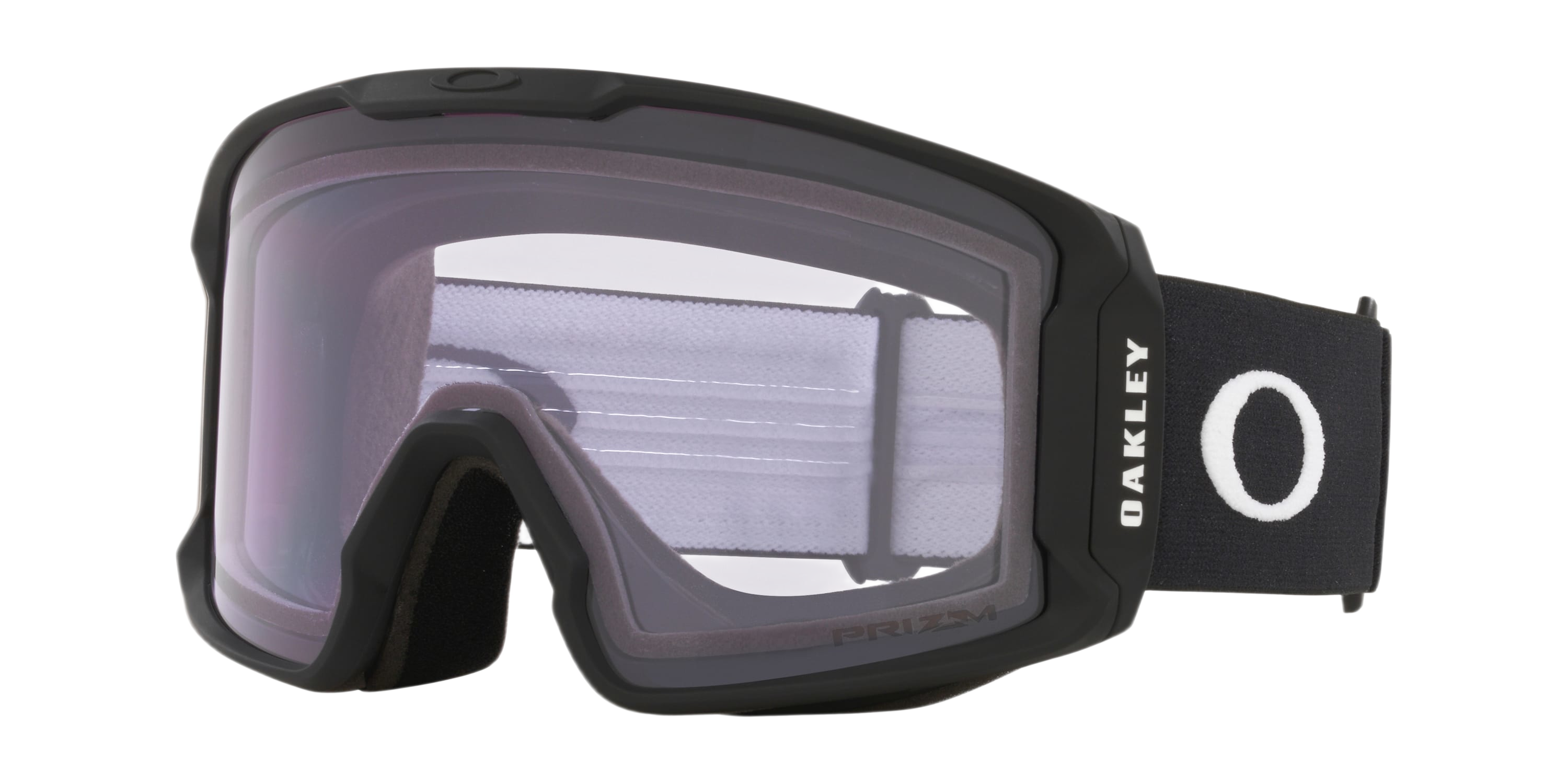 Image of Oakley Line Miner L Snow Goggles OO7070 Prizm Snow Goggles - Matte Black/Prizm Snow Clear