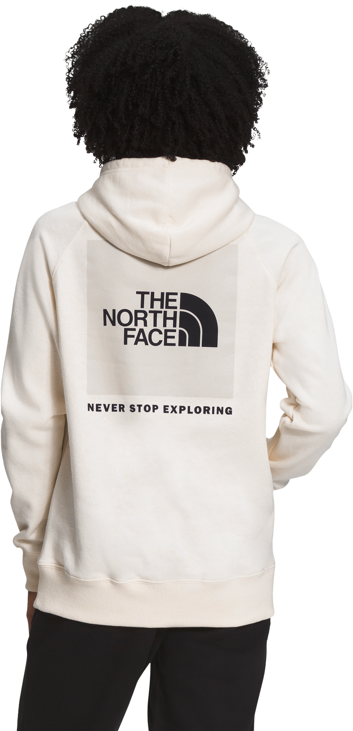 The North Face Box NSE Long-Sleeve Hoodie for Ladies - Gardenia White - XS
