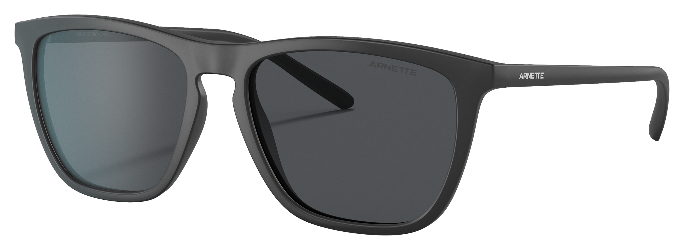 Image of Arnette Fry AN4301 Sunglasses - Matte Black/Dark Gray - Large