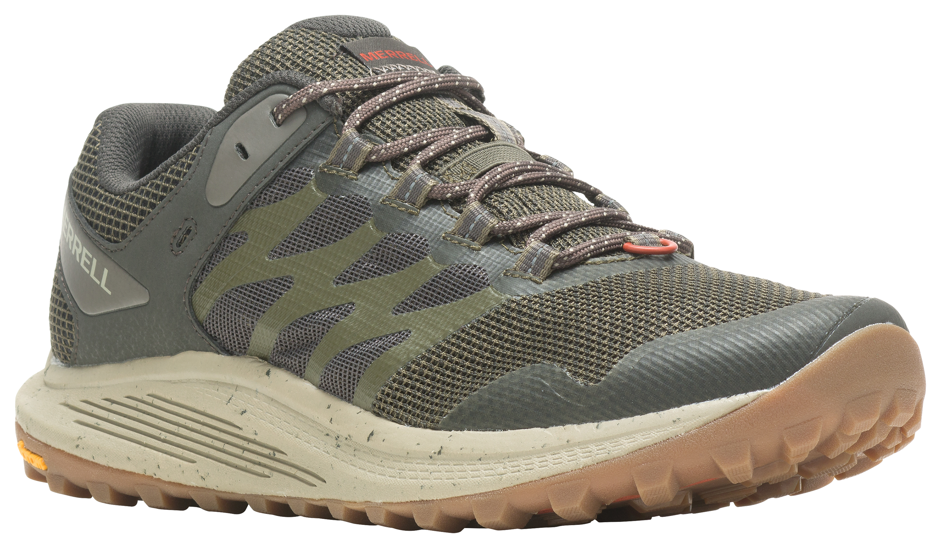 Image of Merrell Nova 3 Hiking Shoes for Men - Olive - 8.5M