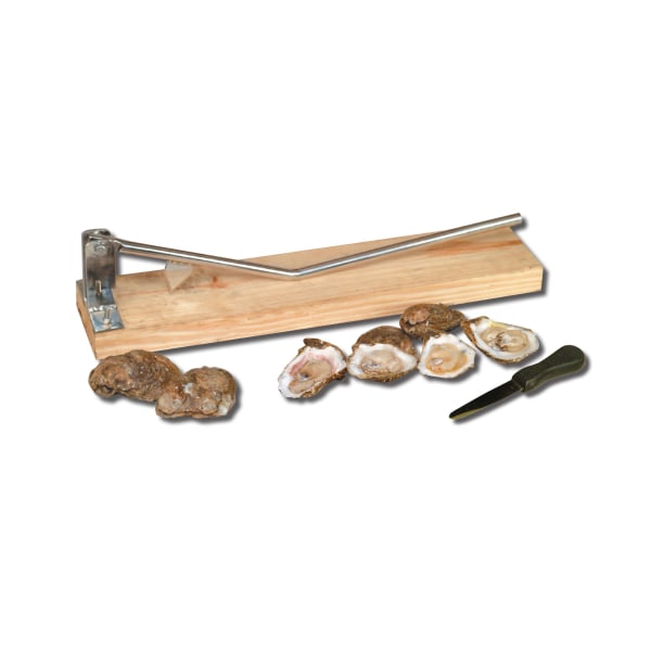 King Kooker Stainless Steel Oyster Opener with Oyster Knife