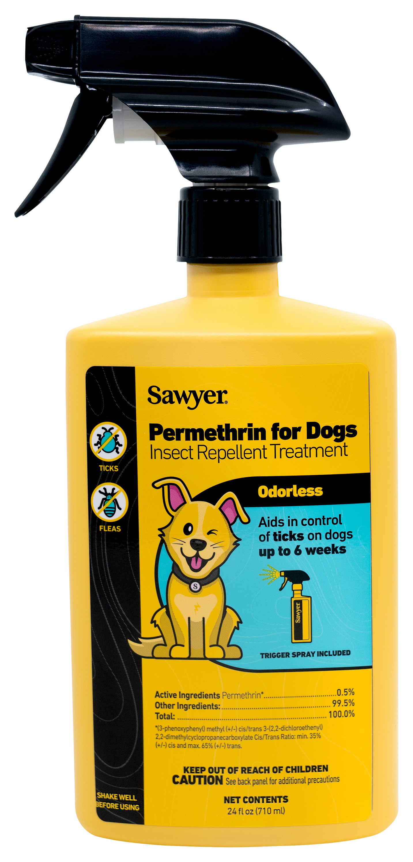 Sawyer Permethrin Insect Repellent Treatment for Dogs