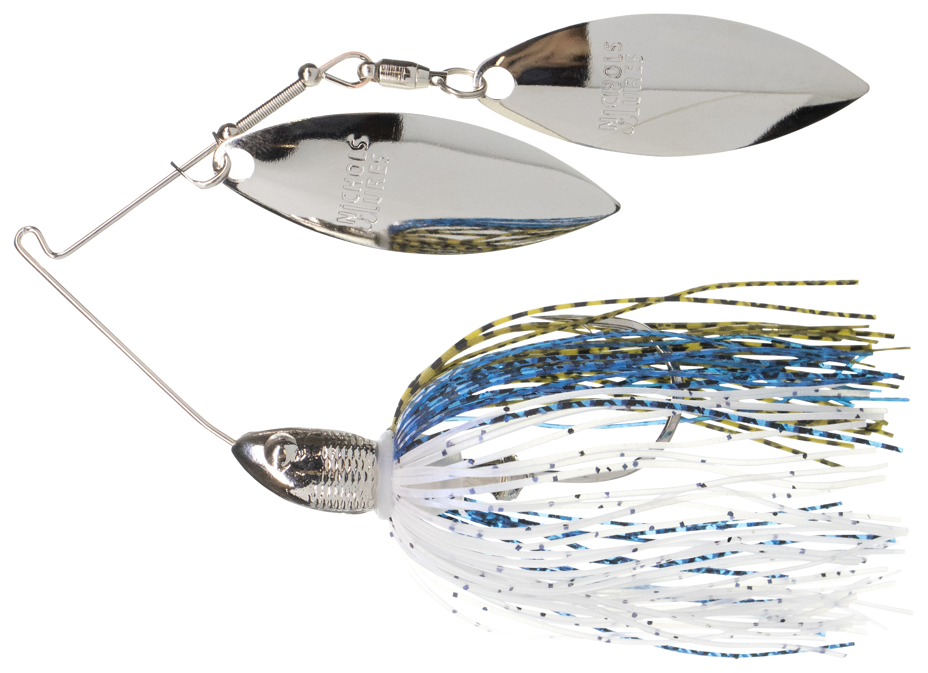 Image of Nichols Lures Catalyst Double Willow Spinnerbait - 1/2 oz. - Gizzard