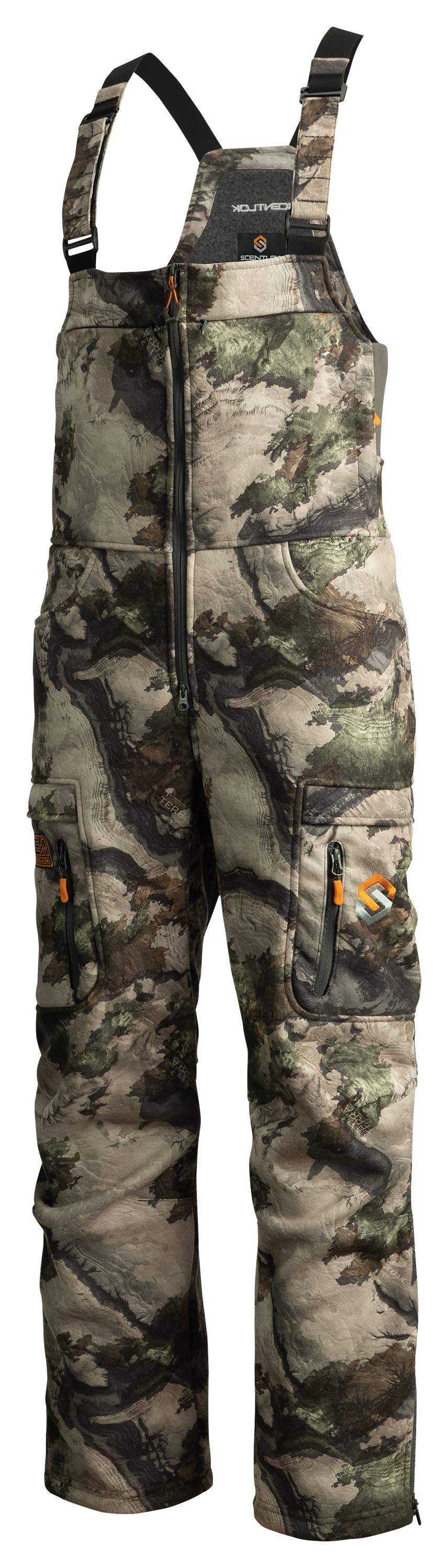 Image of Scent-Lok BE:1 Voyage Bibs for Men - Mossy Oak Elements Terra Gila - 2XL