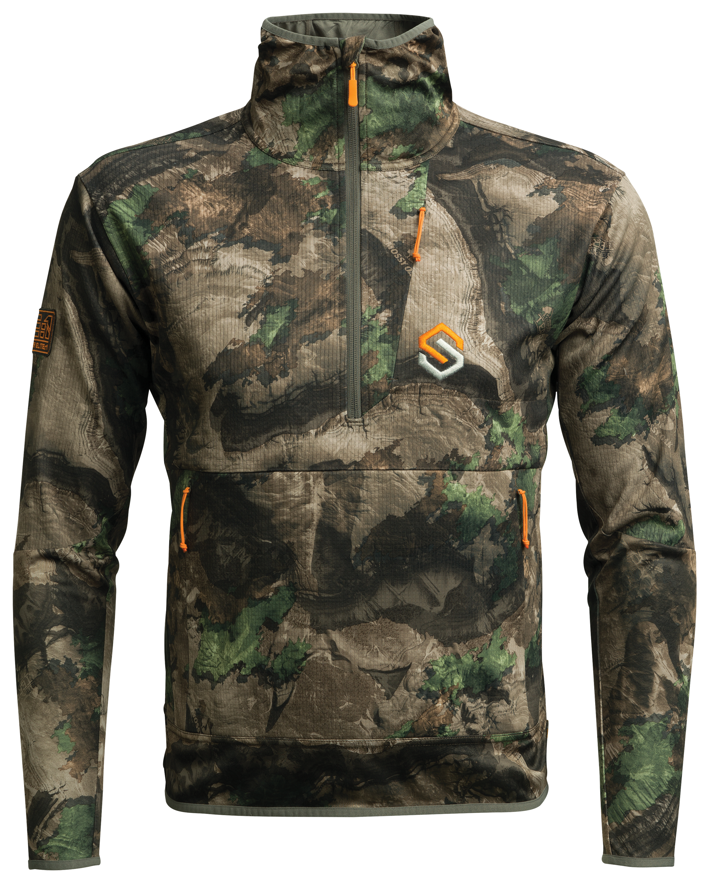 Image of ScentLok BE:1 Phantom Pullover for Men - Mossy Oak Elements Terra Outland