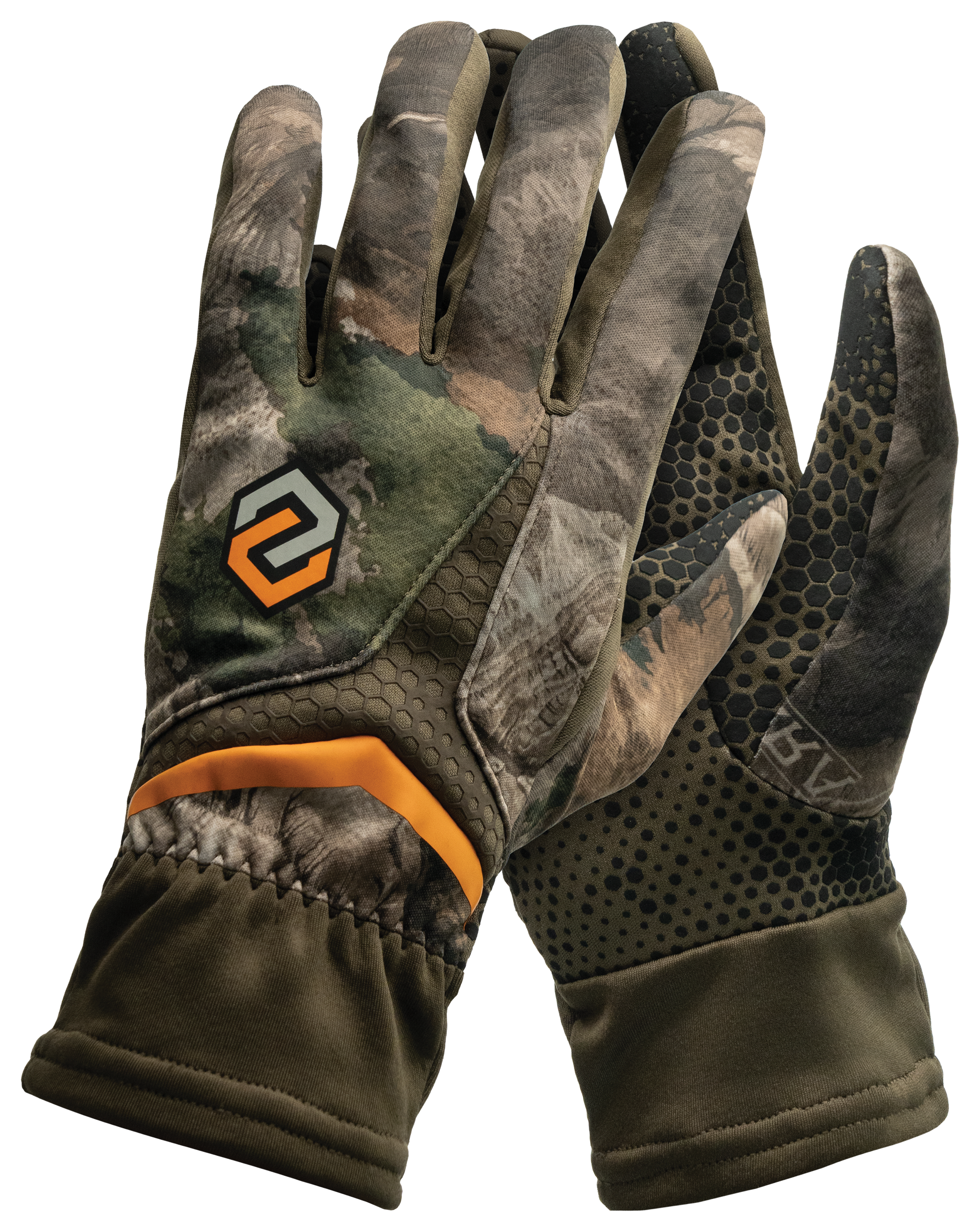 Image of Scent-Lok Midweight Shooters Gloves for Men - Mossy Oak Elements Terra Outland - M