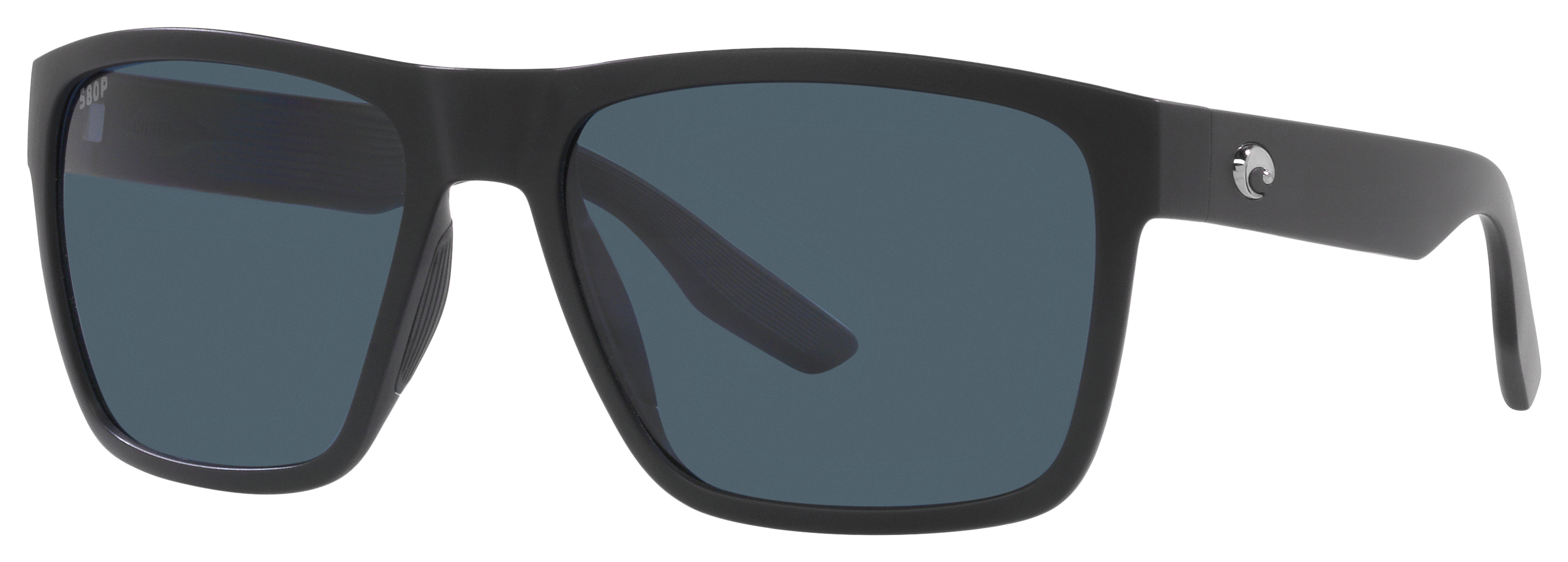 Costa Del Mar Paunch XL 580P Polarized Sunglasses - Matte Black/Gray - XX-Large