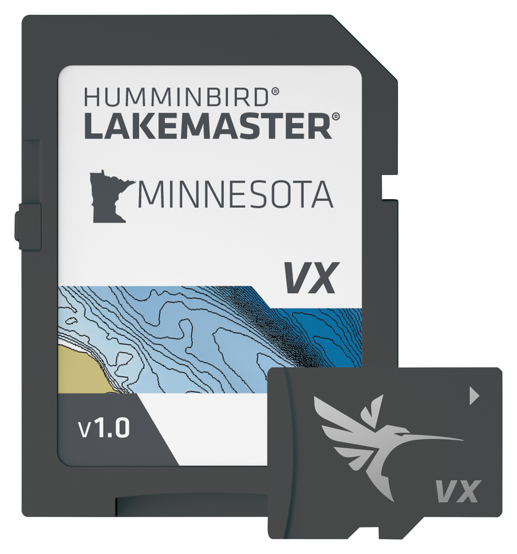 Image of Humminbird LakeMaster VX Digital Map Chart Card - Minnesota