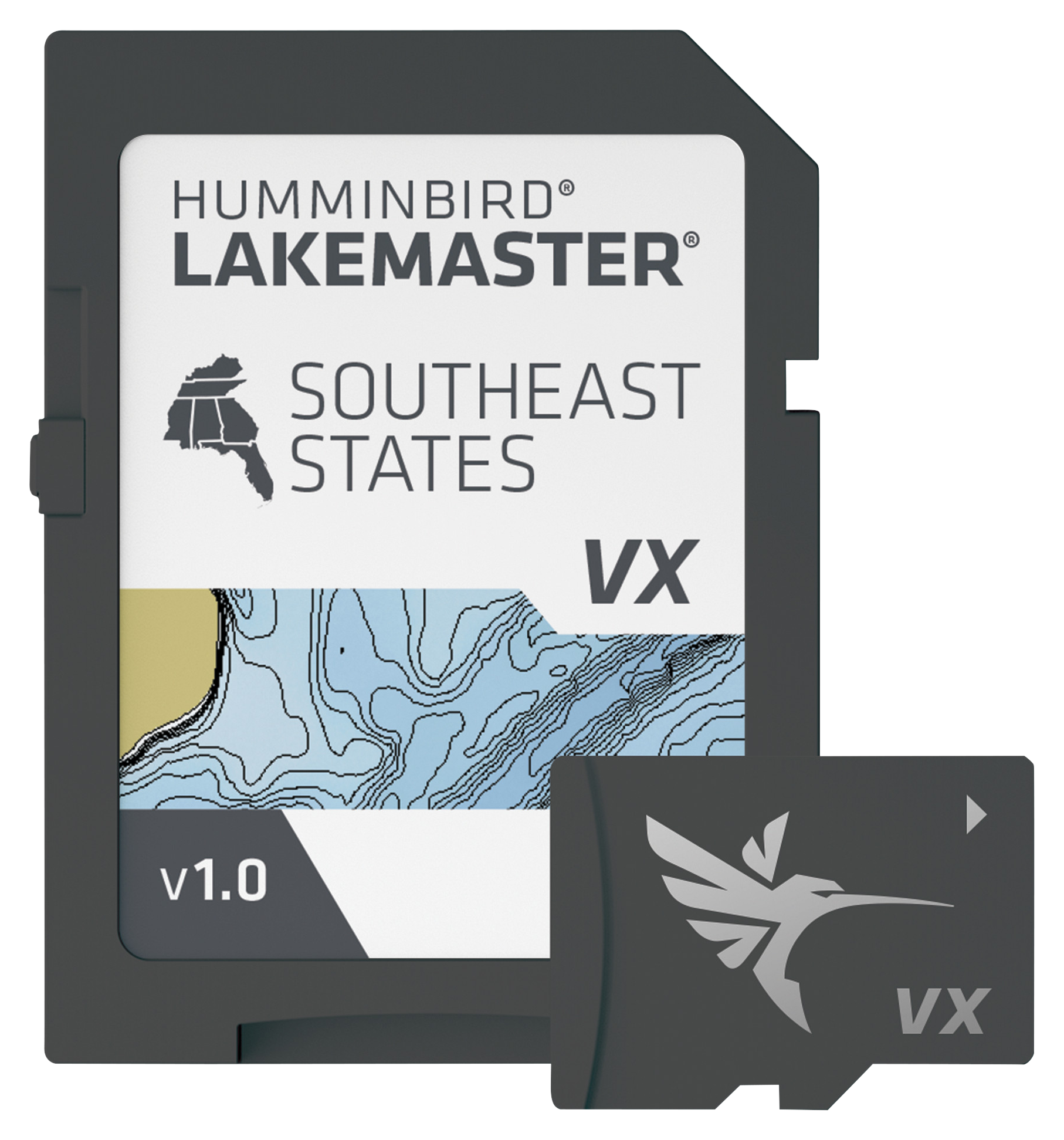 Image of Humminbird LakeMaster VX Digital Map Chart Card - Southeast States