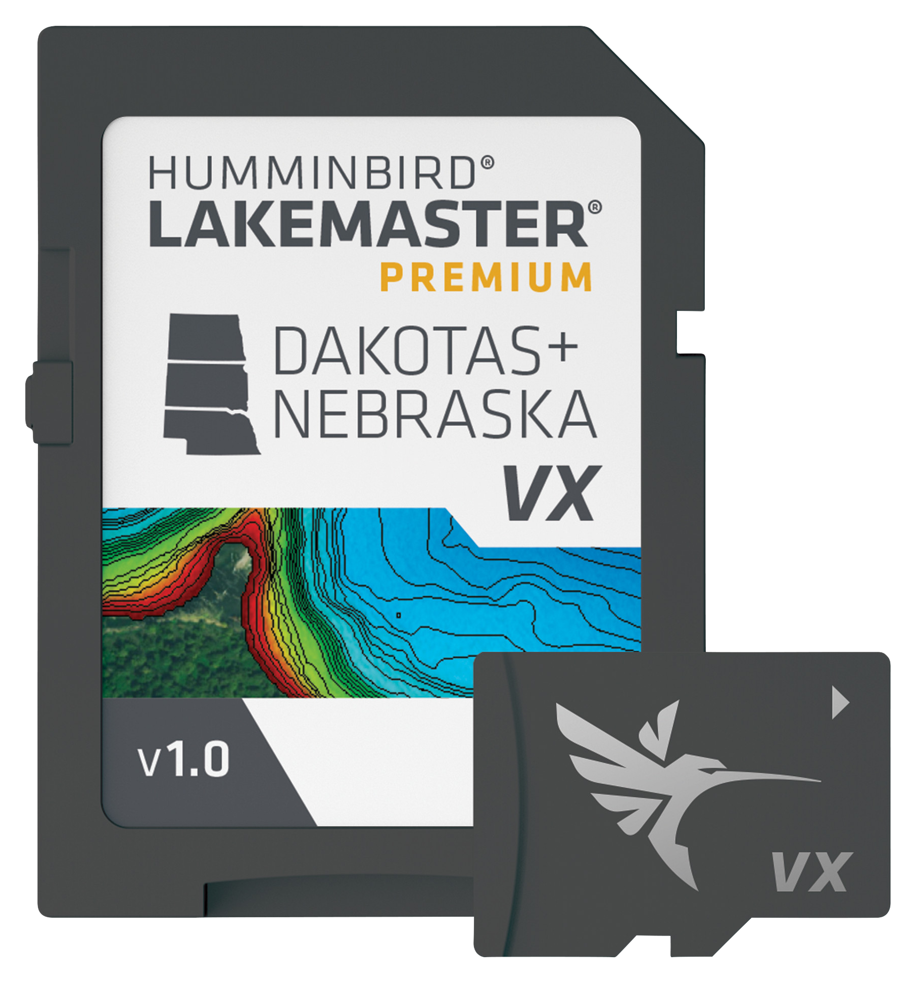 Humminbird LakeMaster Premium VX Digital Map Chart Card