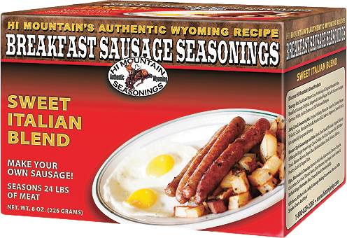 Hi Mountain Breakfast Sausage Kits - 8oz -  Hi Mountain Jerky, 00077