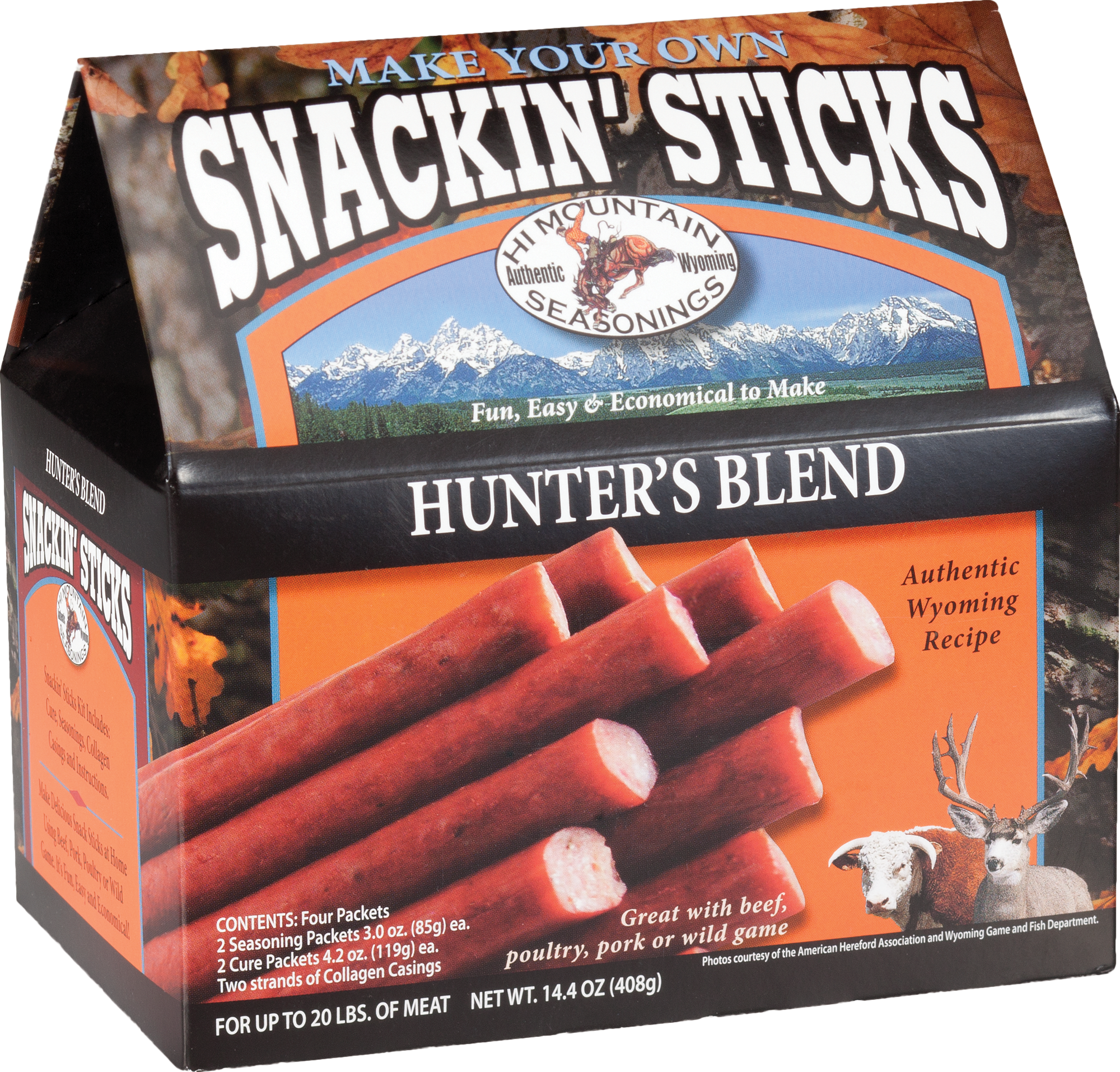 Hi Mountain Snackin Stick Kits -  Hi Mountain Jerky, 00249