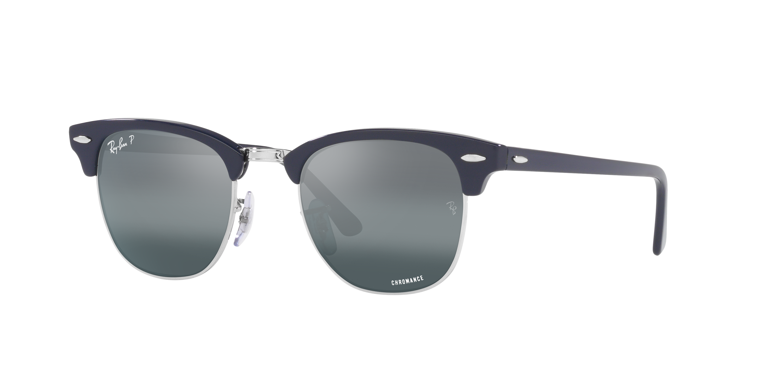 Matron Ten einde raad Moment Ray-Ban Clubmaster Classic RB3016 Chromance Glass Polarized Sunglasses |  Bass Pro Shops