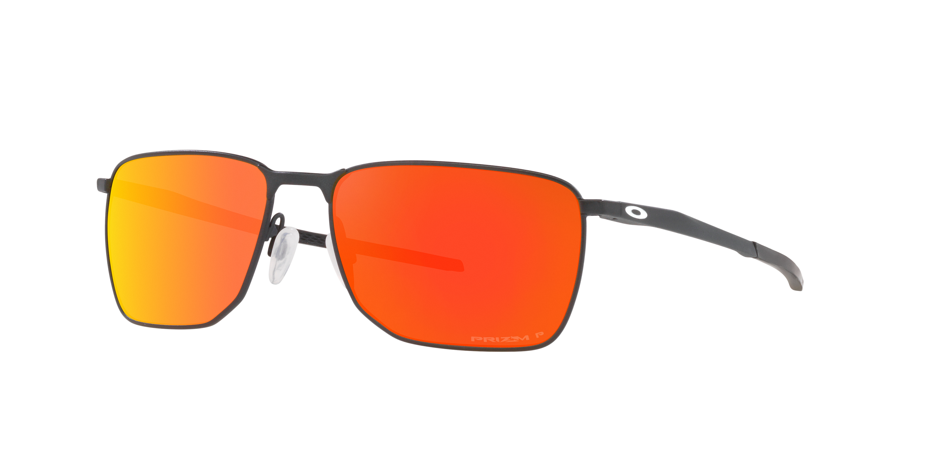 Oakley Ejector OO4142 Prizm Bronze Polarized Sunglasses - Light Steel/Prizm Ruby - Medium - Oakley