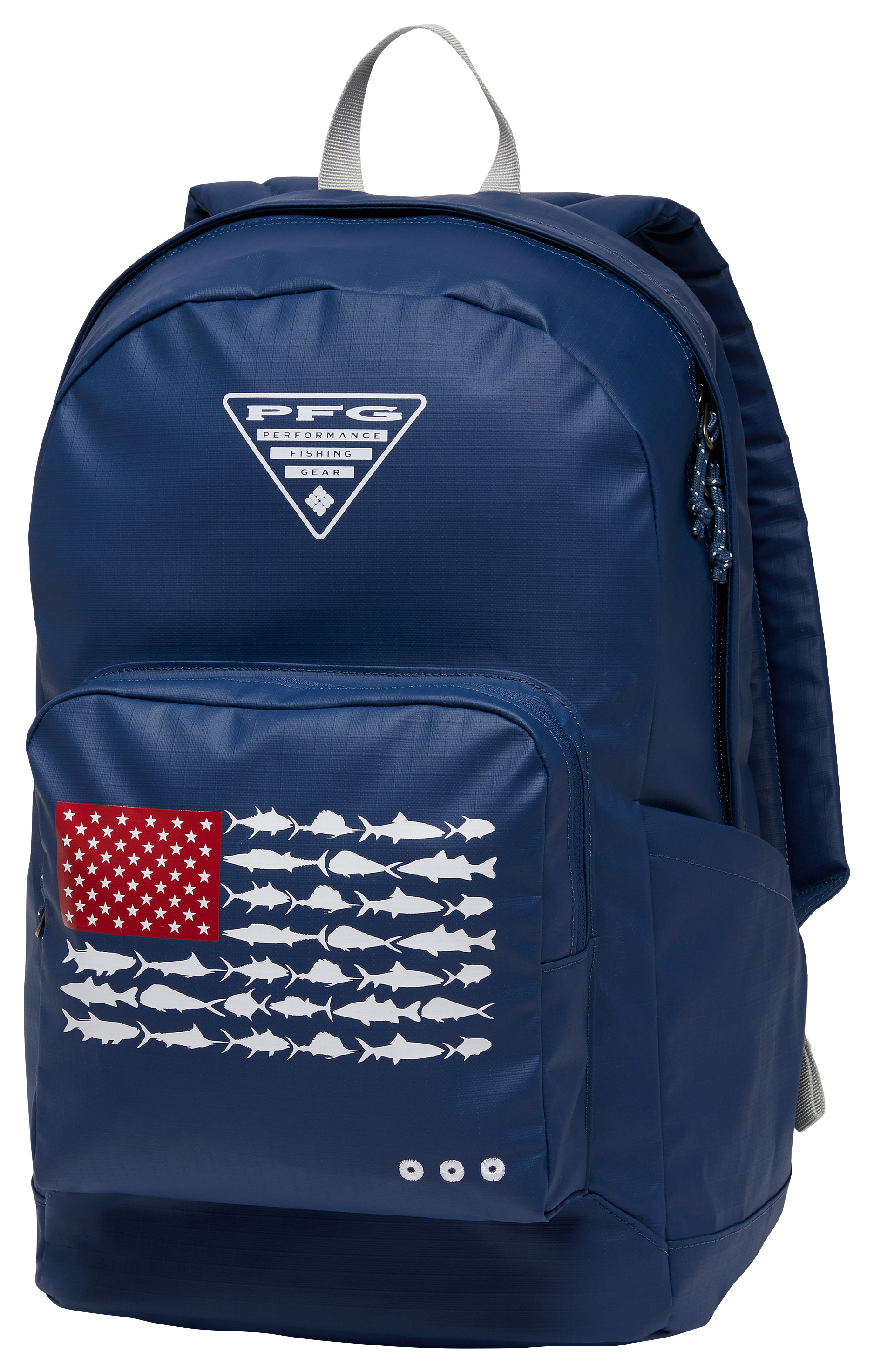 Image of Columbia PFG Zigzag 22L Backpack - Carbon/Fish Flag