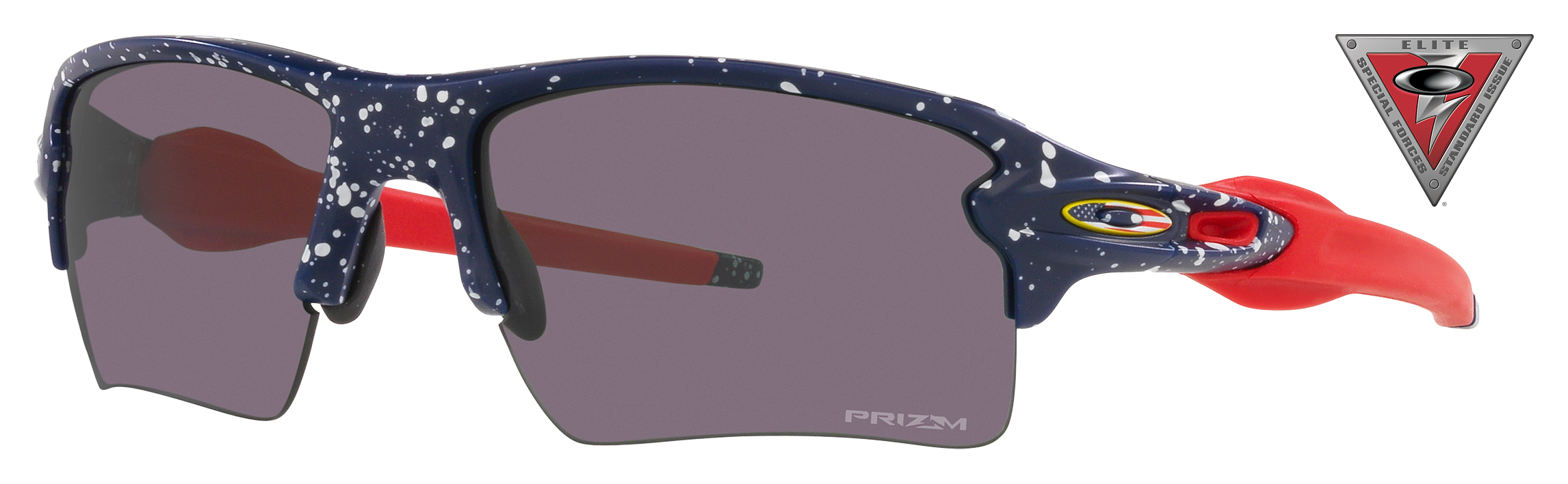 Oakley SI Flak 2.0 XL OO9188 USA Veterans Collection Prizm Grey Sunglasses