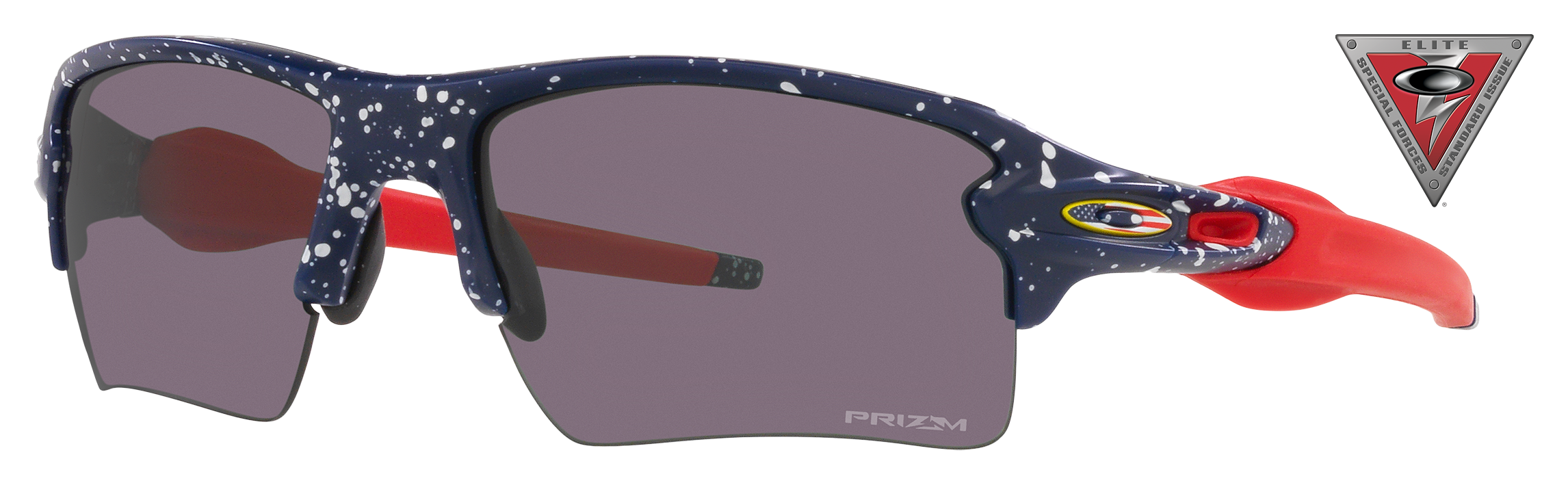 OAKLEY SI Flak 2.0 XL OO9188 USA Veterans Collection Prizm Grey Sunglasses