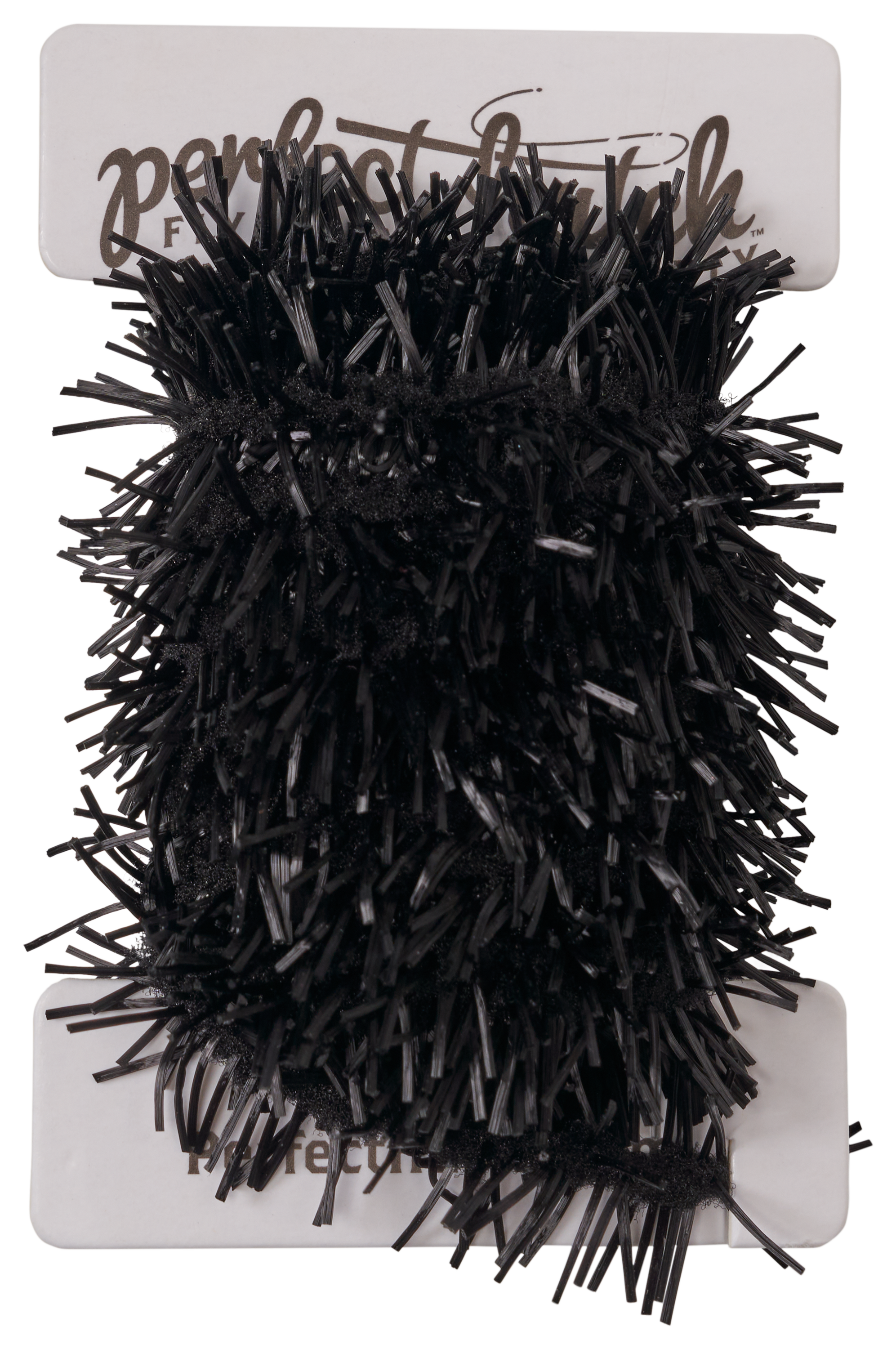 Image of Perfect Hatch Gummy Chenille - Black - 15 mm