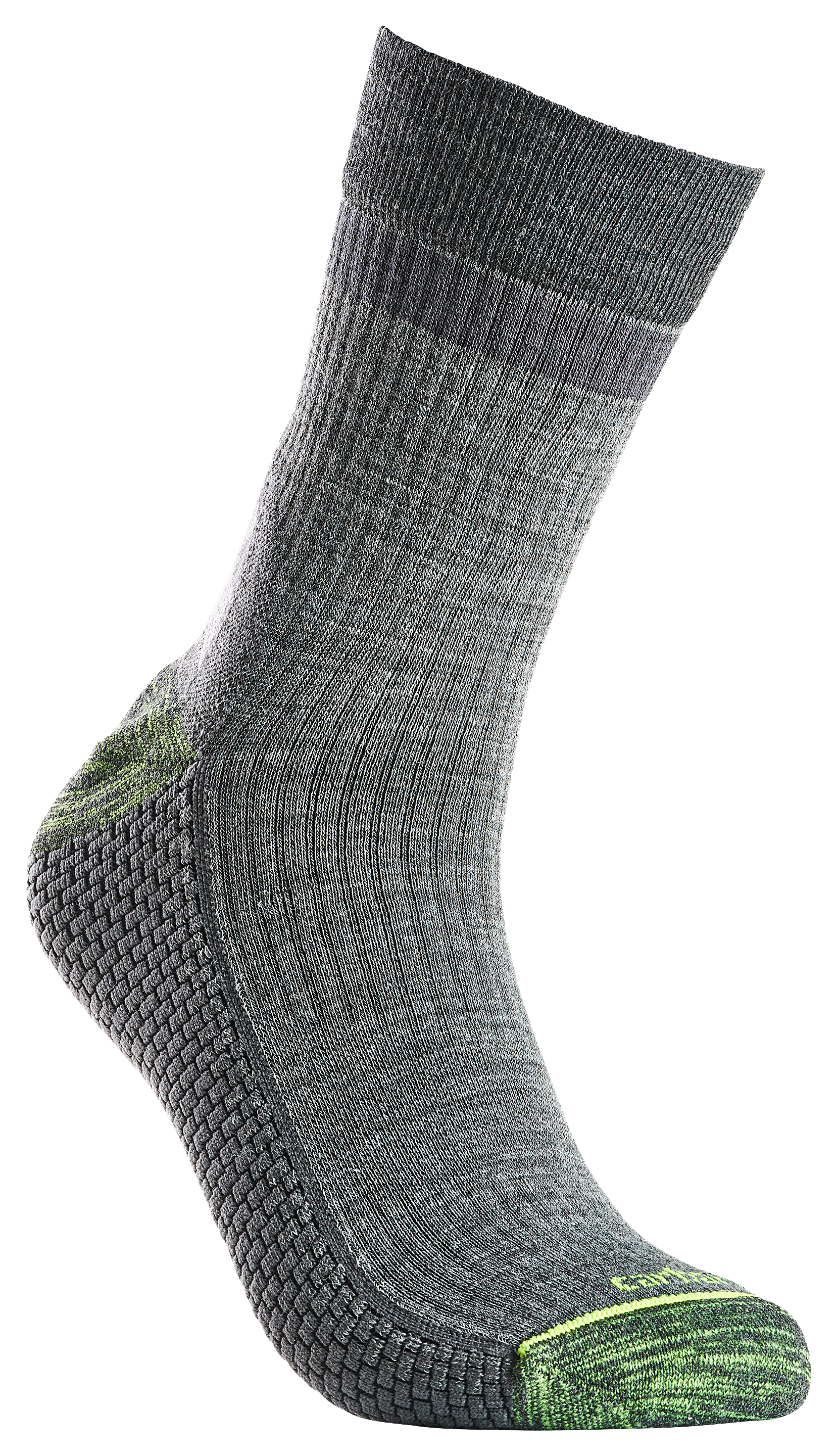 Image of Carhartt Force Lightweight Quarter Socks for Men - Heather Grey - L