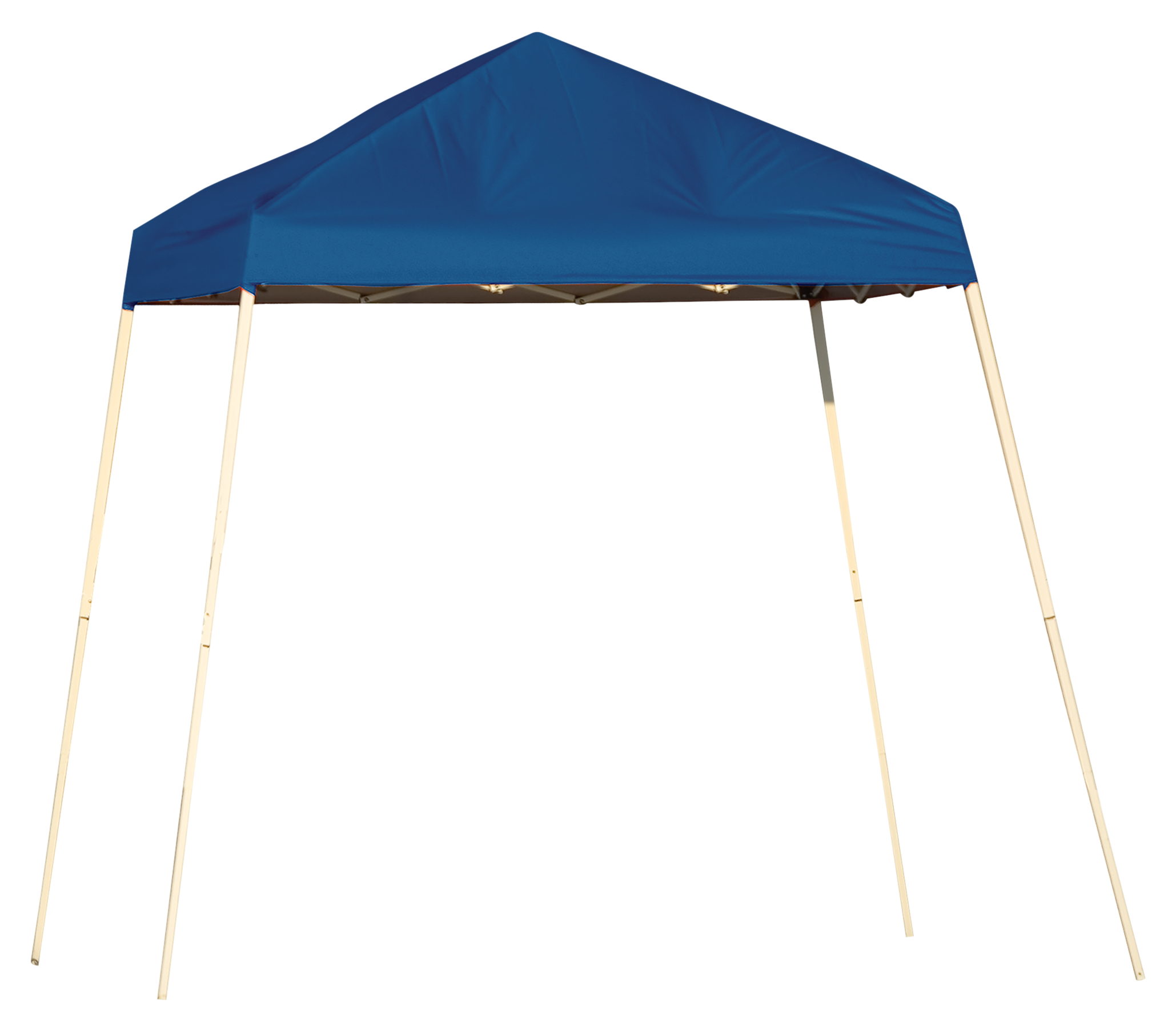 Image of ShelterLogic Slant-Leg Pop-Up Canopy - Blue - 8' x 8'