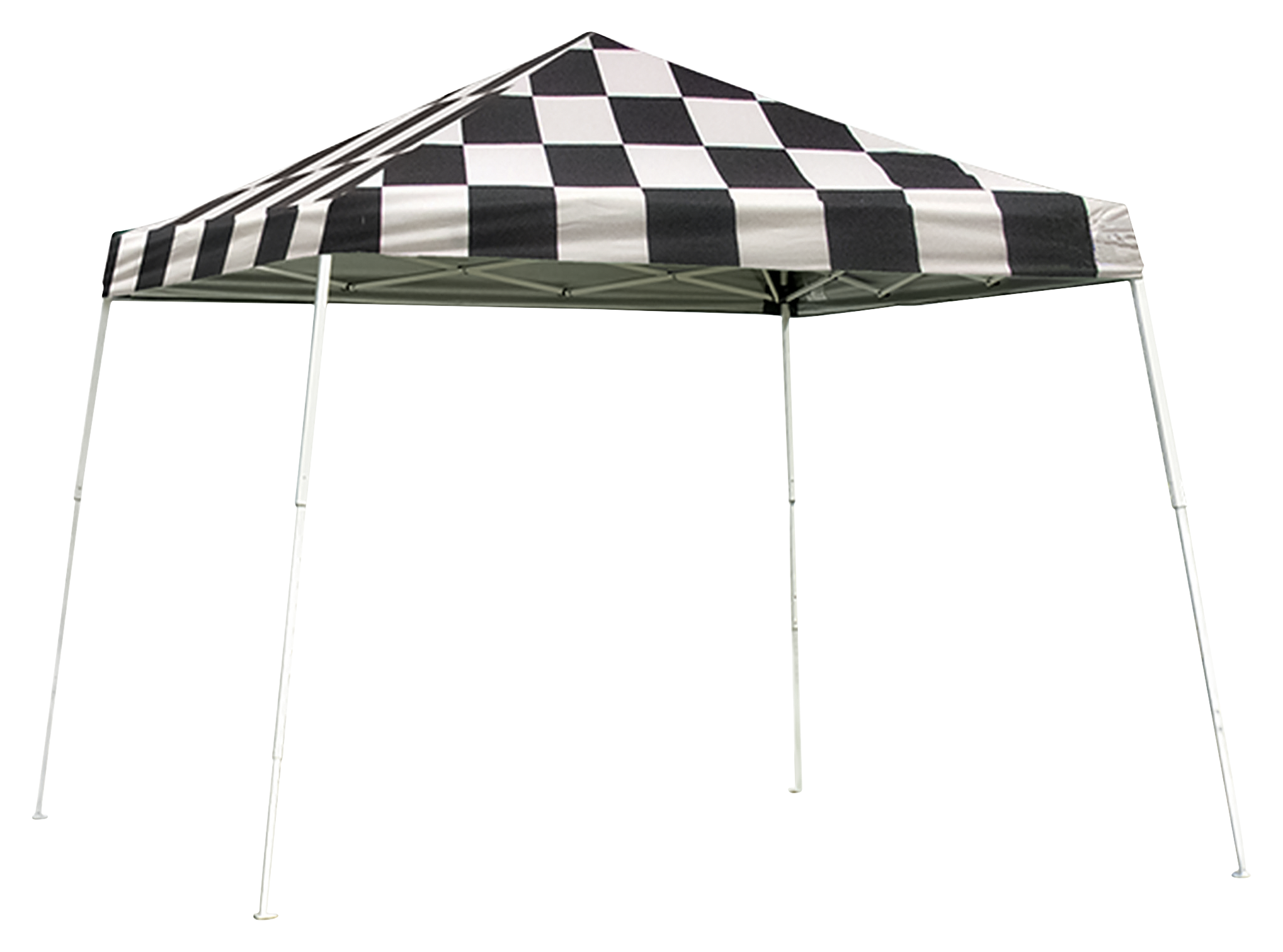 ShelterLogic Slant-Leg Pop-Up Canopy - Flag - 10  x 10 