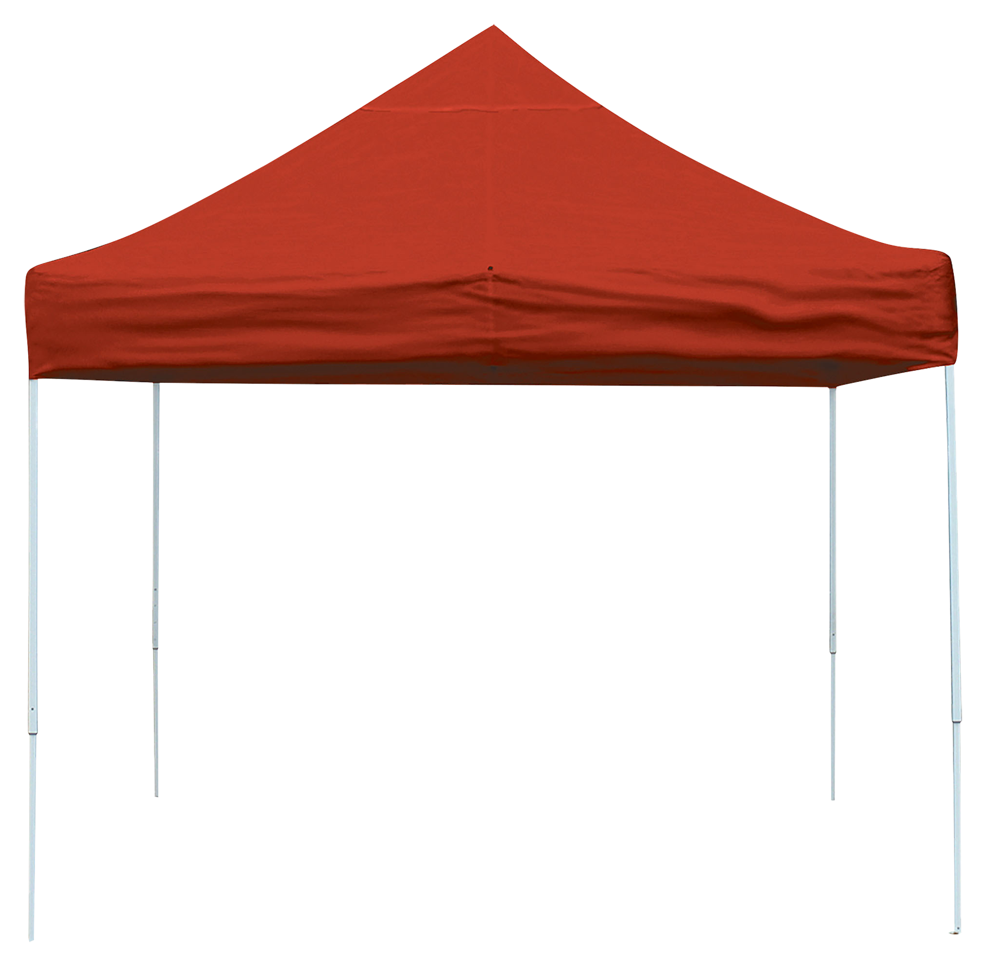ShelterLogic HD Series Straight-Leg Pop-Up Canopy - Red - 10 x 10