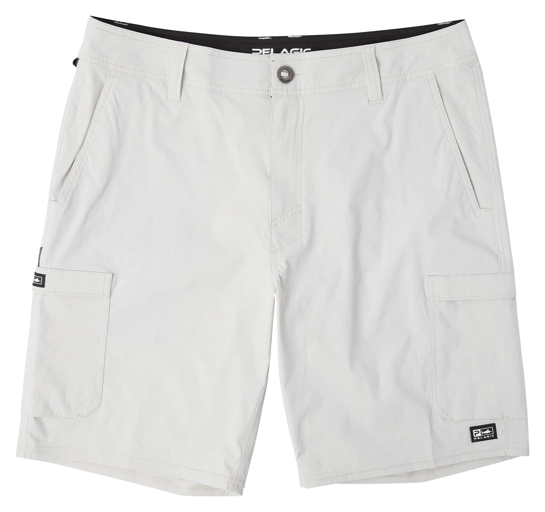 Image of Pelagic Madeira Cargo Shorts for Men - Light Grey - 34