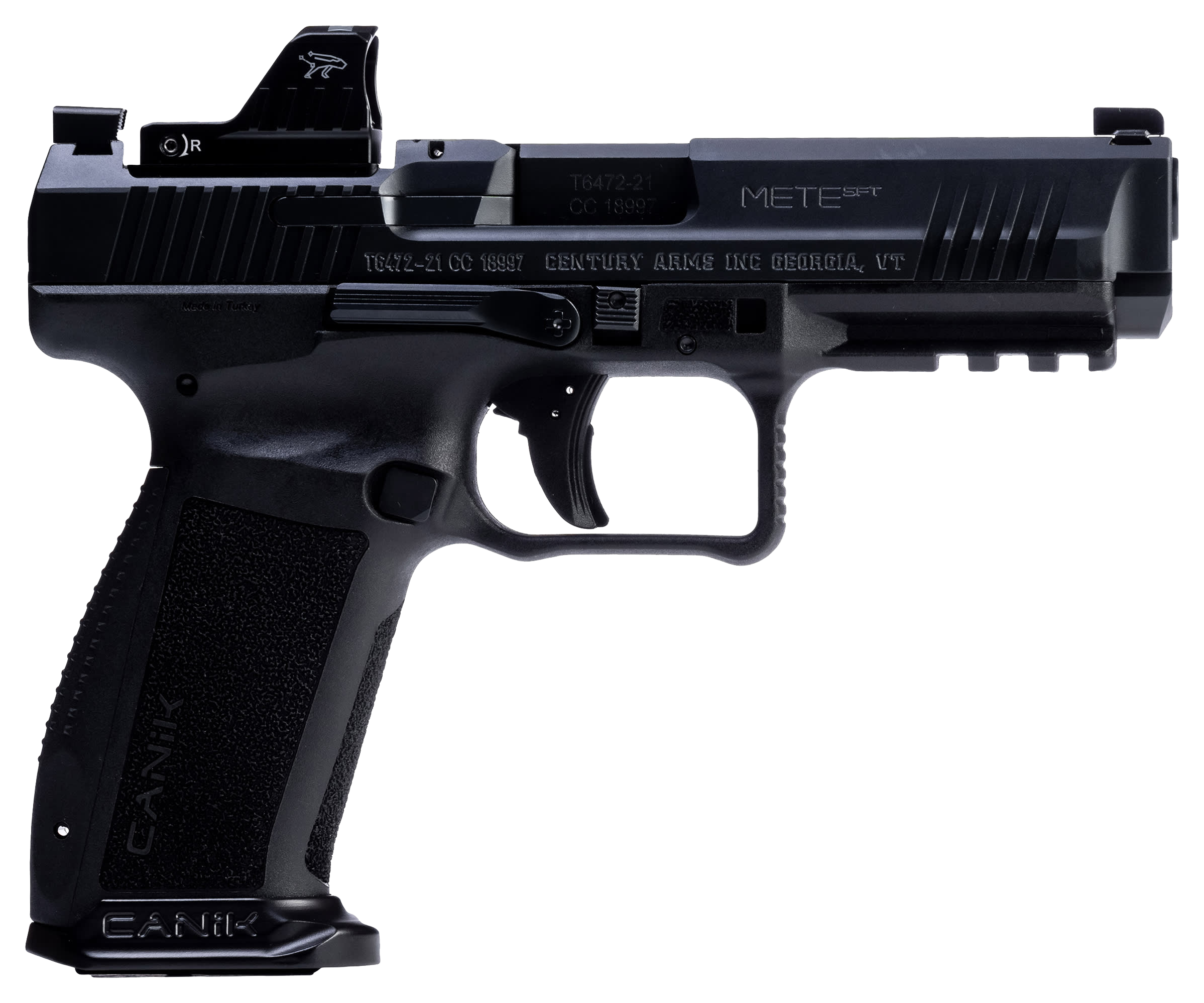 Canik Mete SFT SemiAuto Pistol with MeCanik MO1 Optic