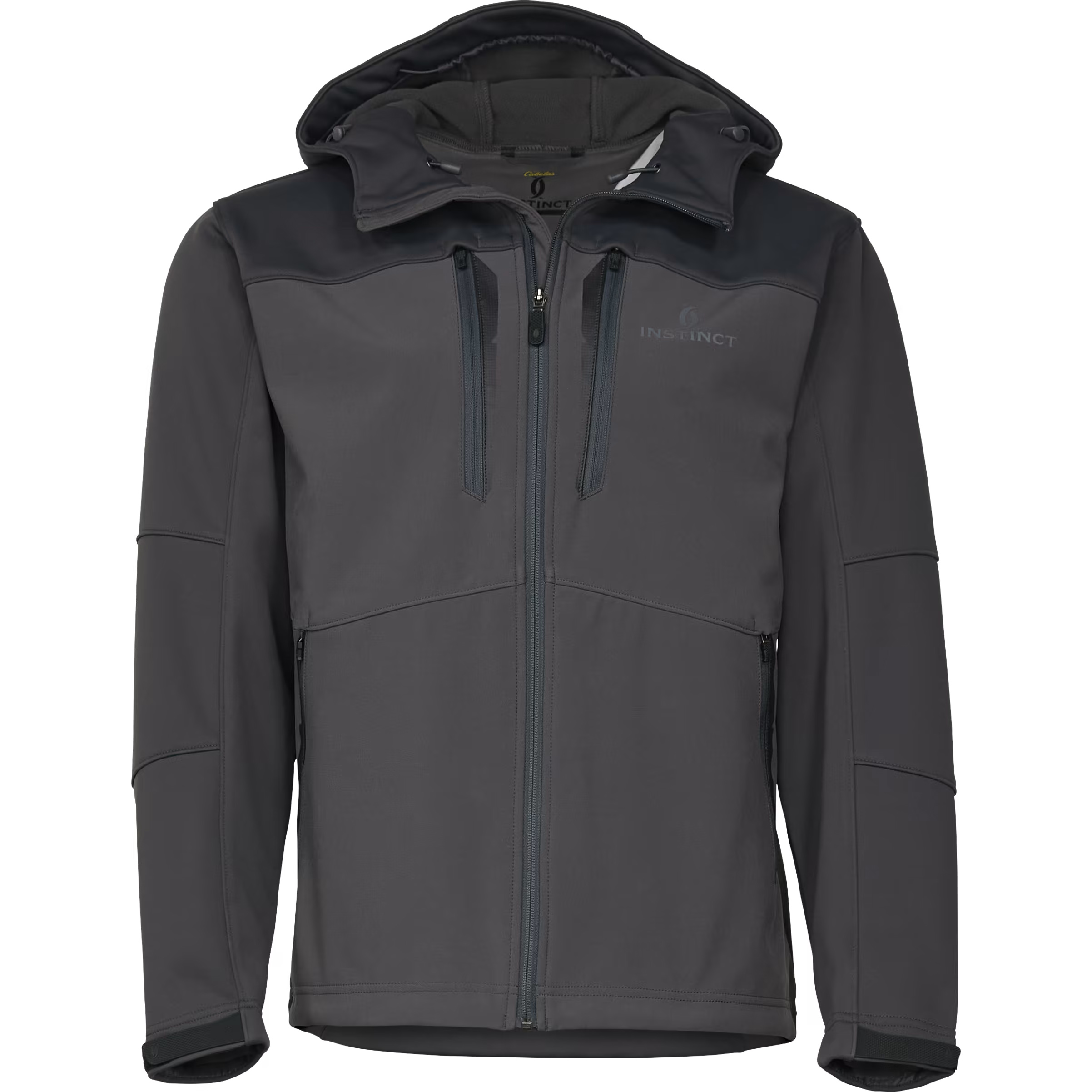 Image of Cabela's Instinct Fannin Softshell Jacket with Scentinel for Men - Flint - S