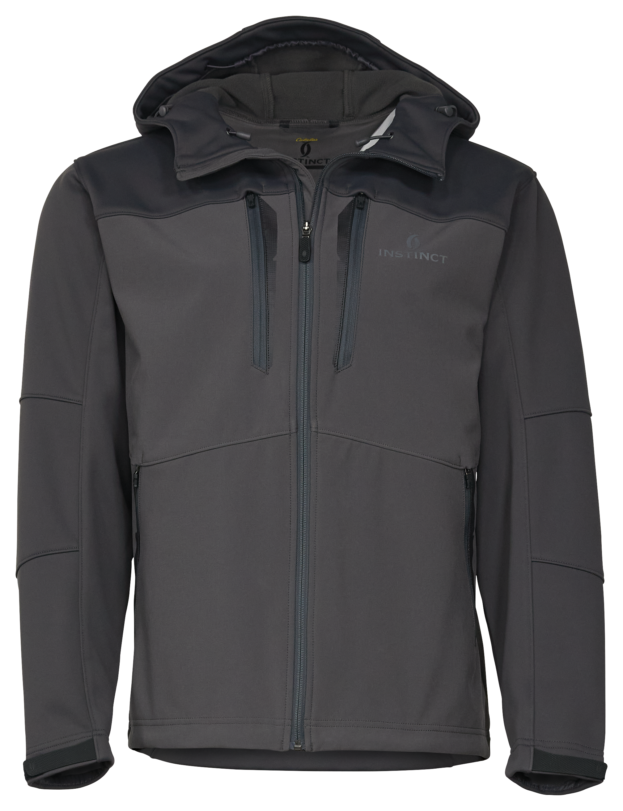 Image of Cabela's Instinct Fannin Softshell Jacket with Scentinel for Men - Flint - M