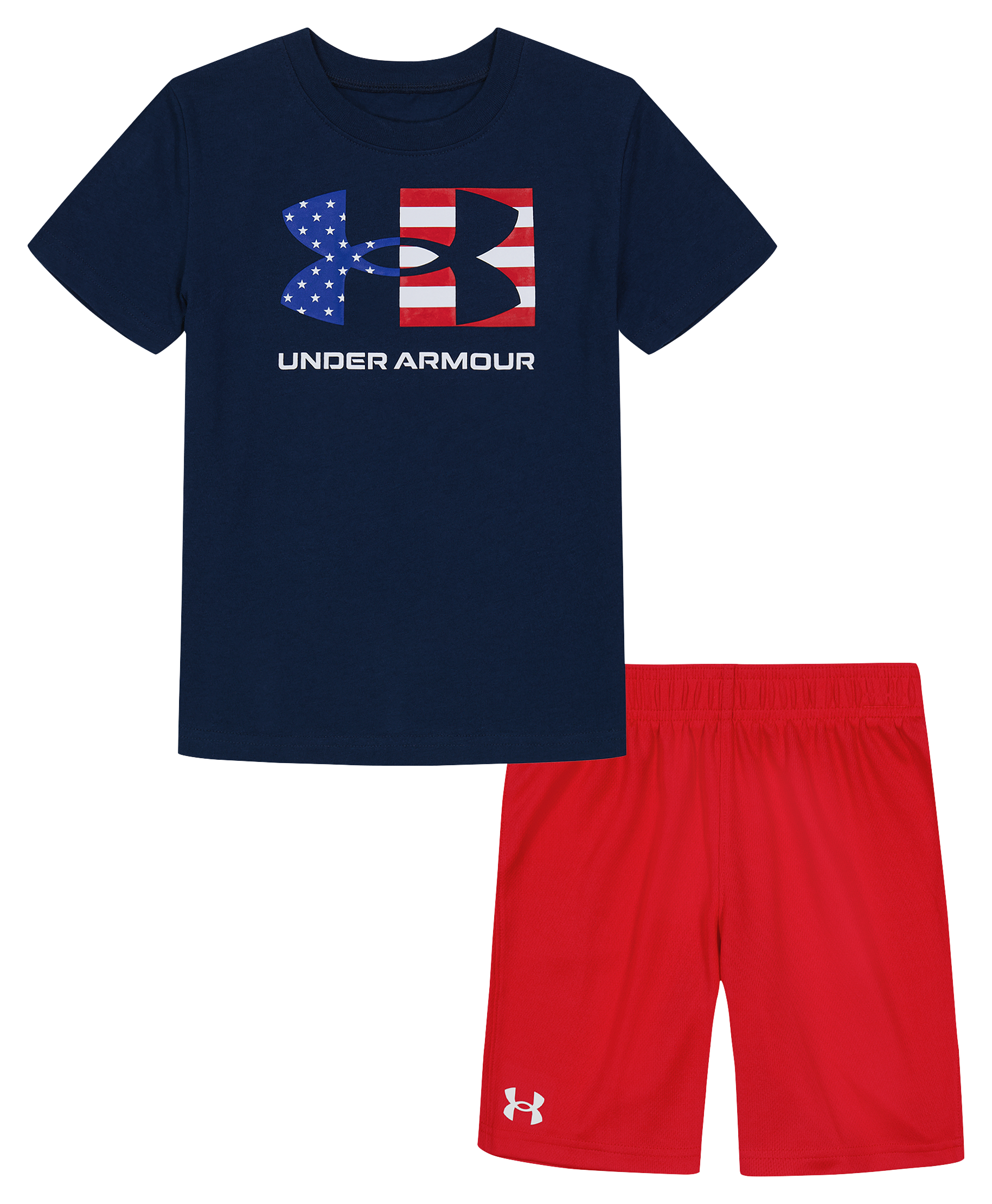 Under Freedom Icon Flag Short-Sleeve T-Shirt and Shorts Set for Toddlers Cabela's