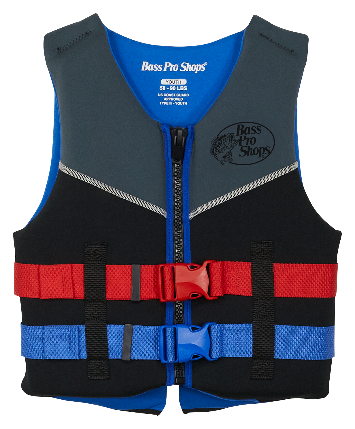 Bass Pro Shops Basic Mesh Fishing Life Vest for Kids