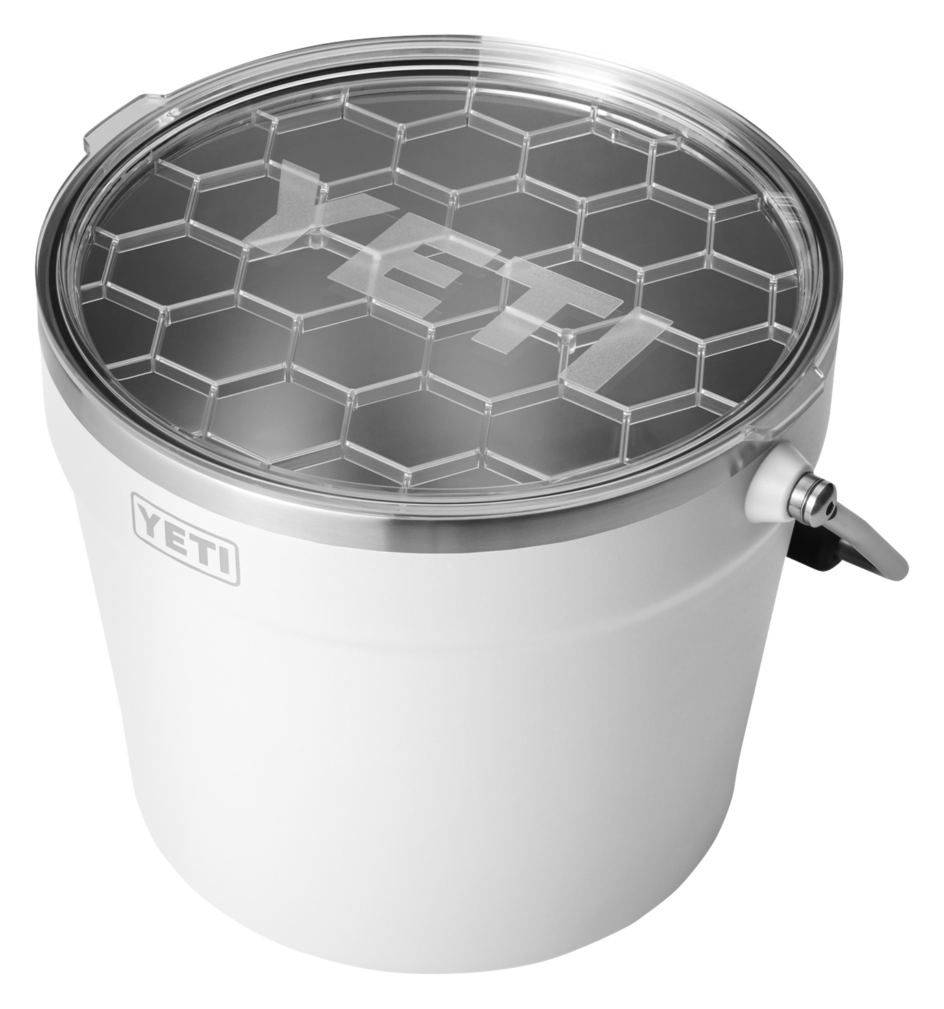 YETI Rambler Beverage Bucket, Double-Wall Vacuum Insulated Ice Bucket with  Lid, Navy
