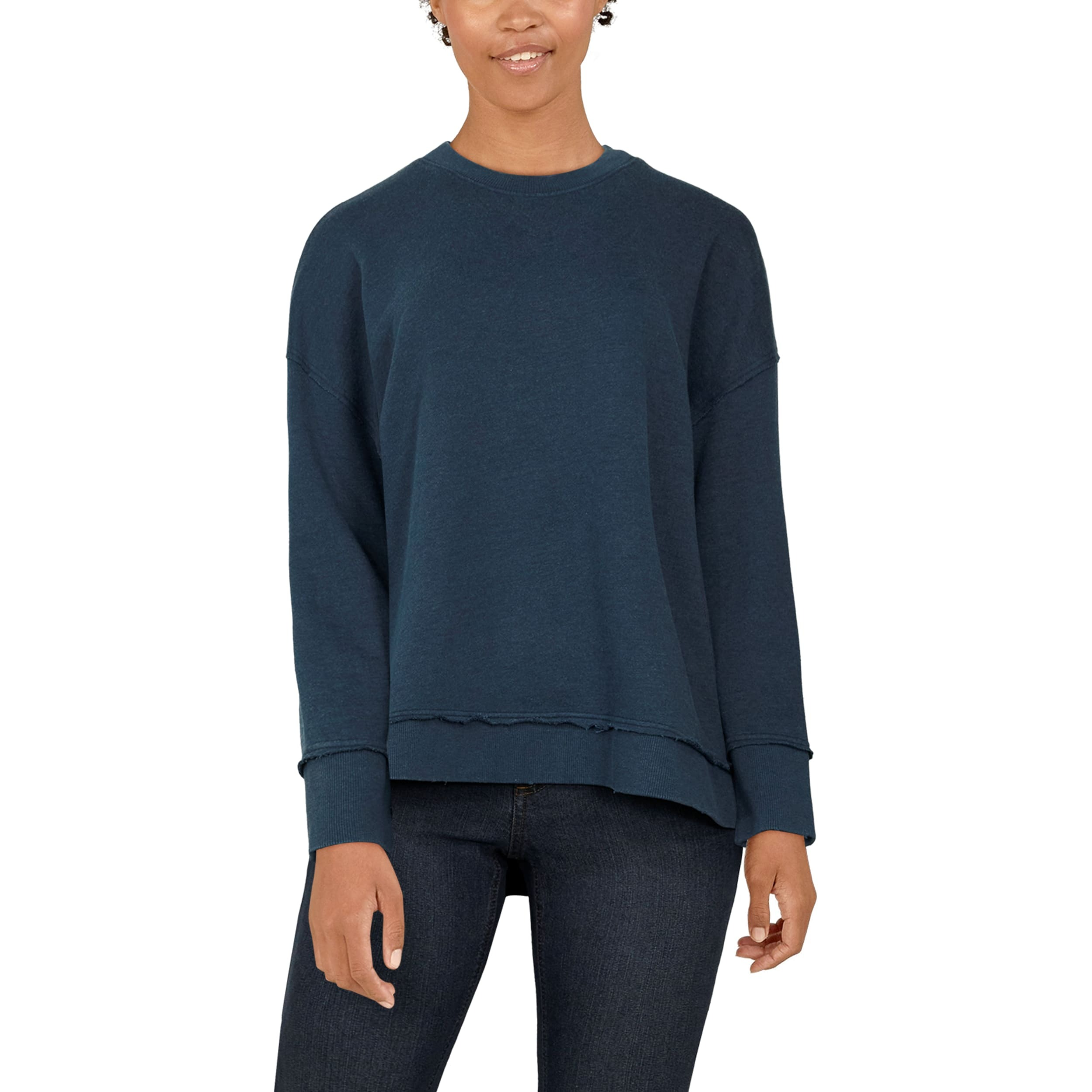 Natural Reflections Freedland Crew Long-Sleeve Sweatshirt for Ladies