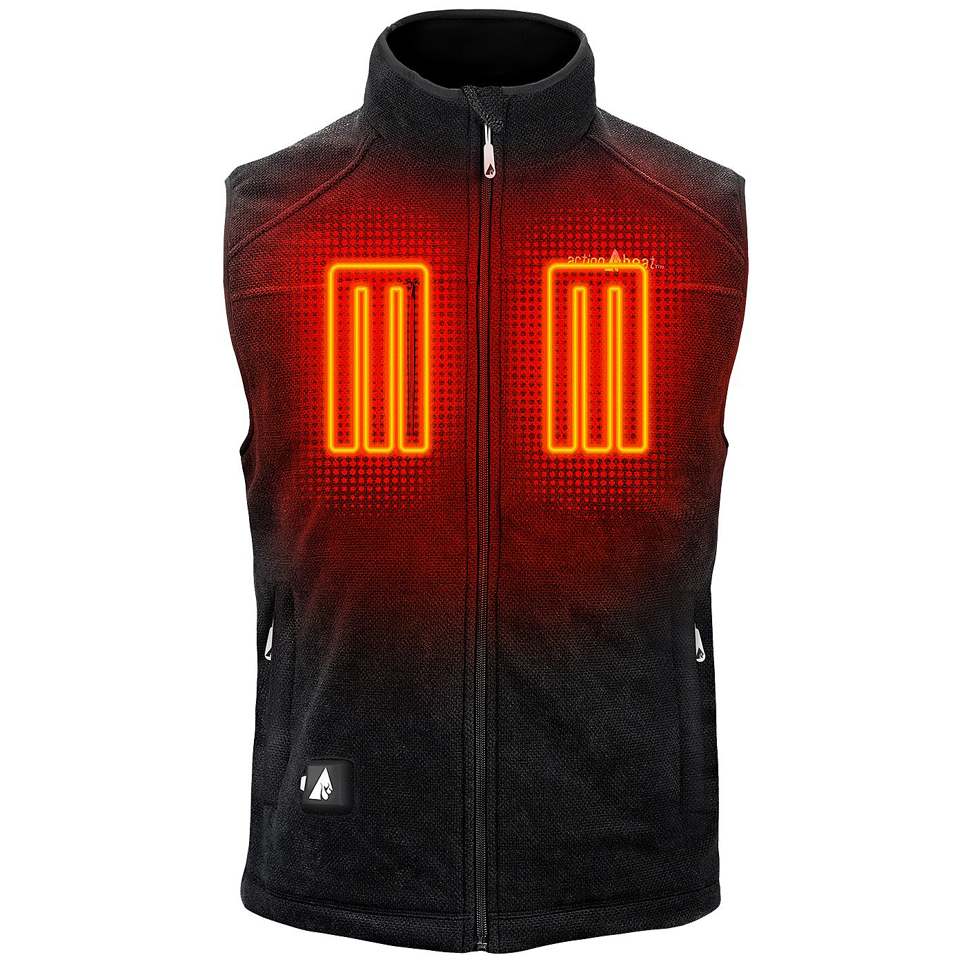 Image of ActionHeat 5V Performance Fleece Battery-Heated Vest for Men