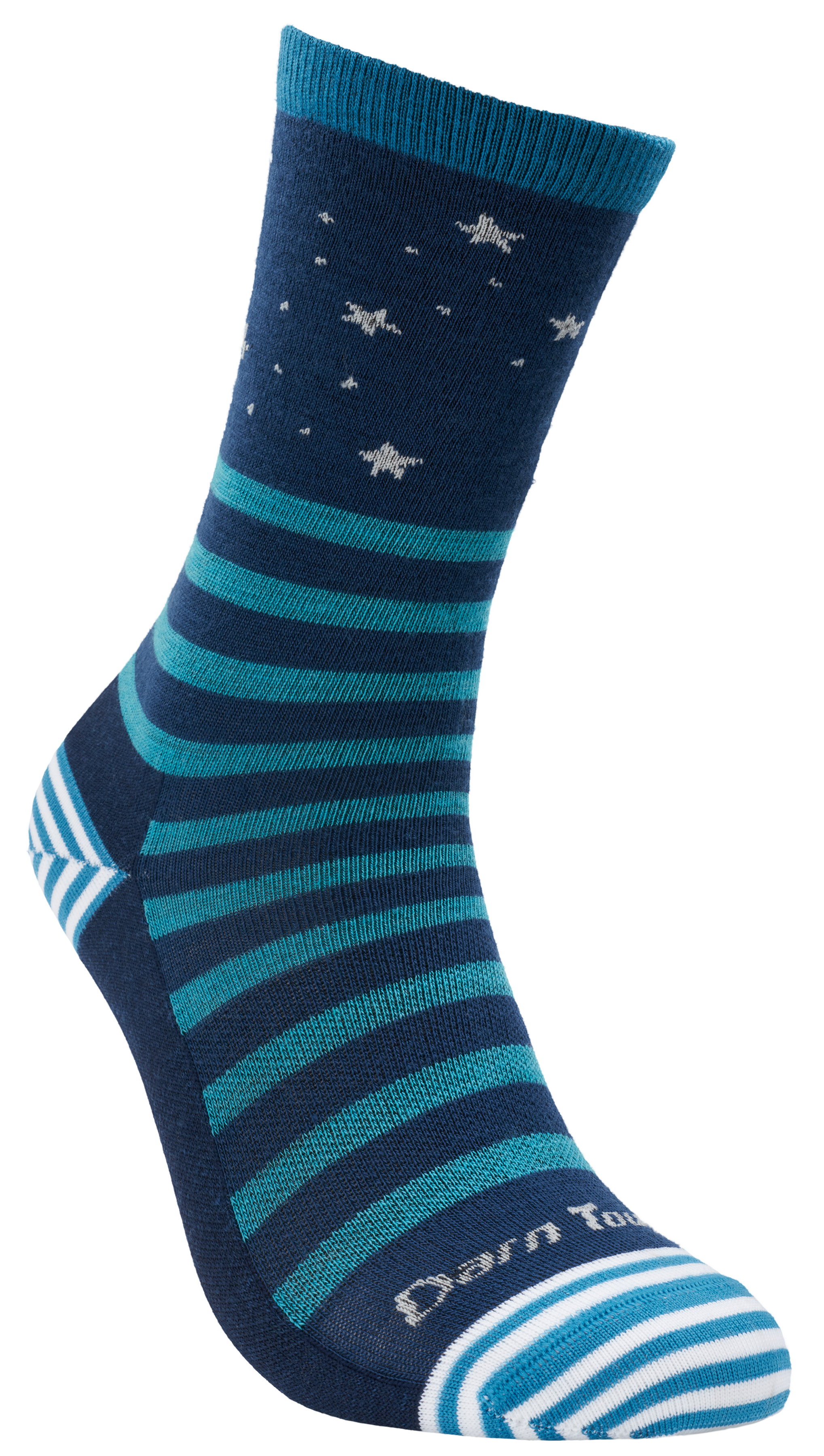 Image of Darn Tough Animal Haus Crew Lightweight Lifestyle Socks for Ladies - Eclipse - L