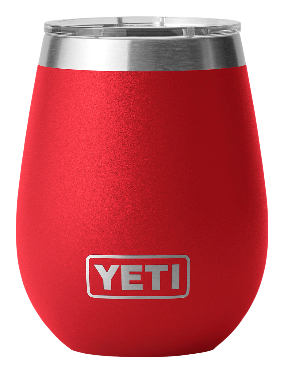 Image of YETI Rambler 10-oz. Wine Tumbler with MagSlider Lid - Rescue Red