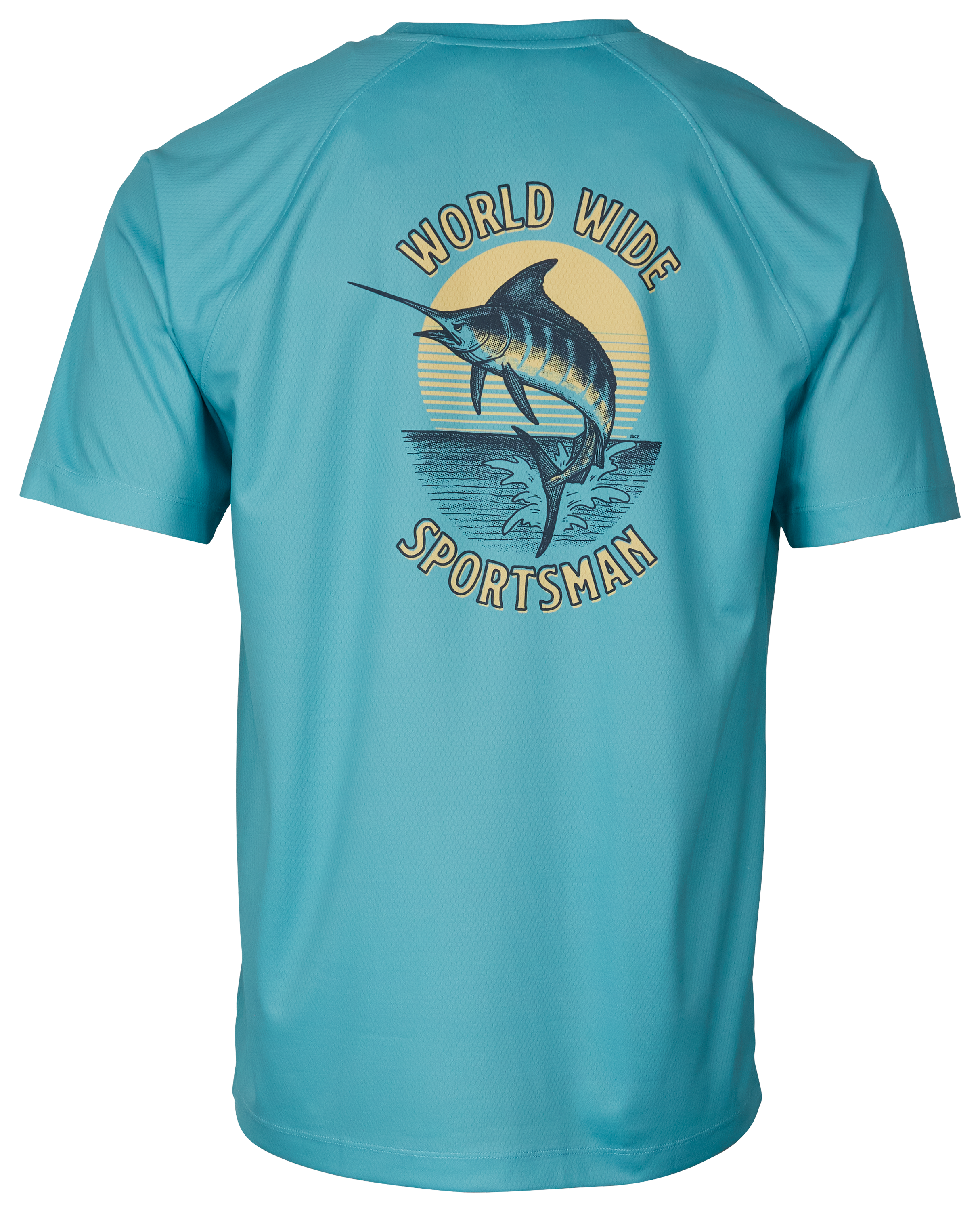 World Wide Sportsman Swordfish Sublimated Graphic Short-Sleeve T-Shirt For Men - Reef Waters - S