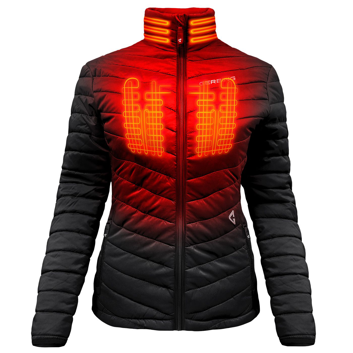 Image of Gerbing 7V Khione Puffer Heated Jacket 2.0 for Ladies - Black - M