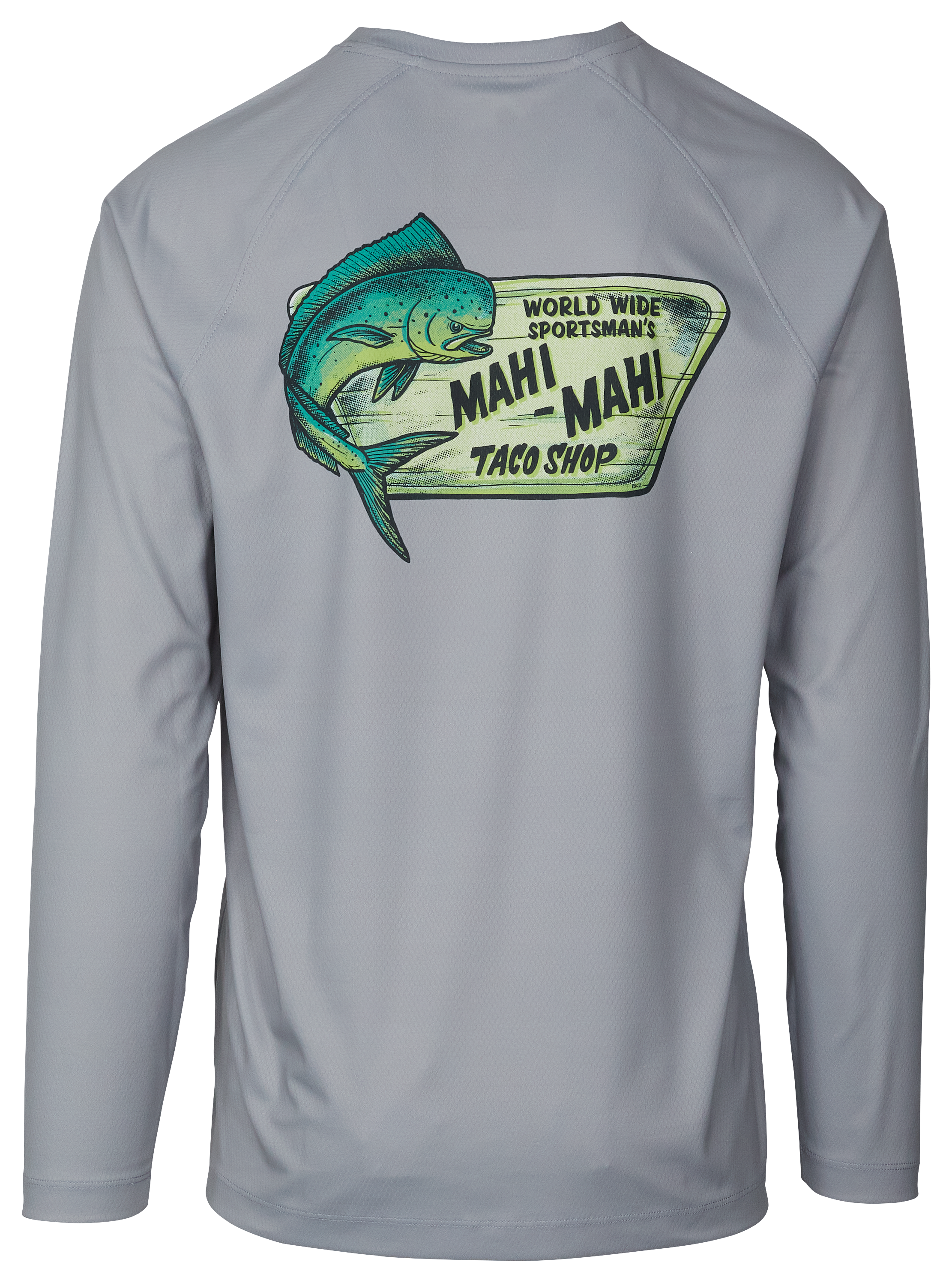 World Wide Sportsman Mahi Sublimated Graphic Long-Sleeve T-Shirt for Men