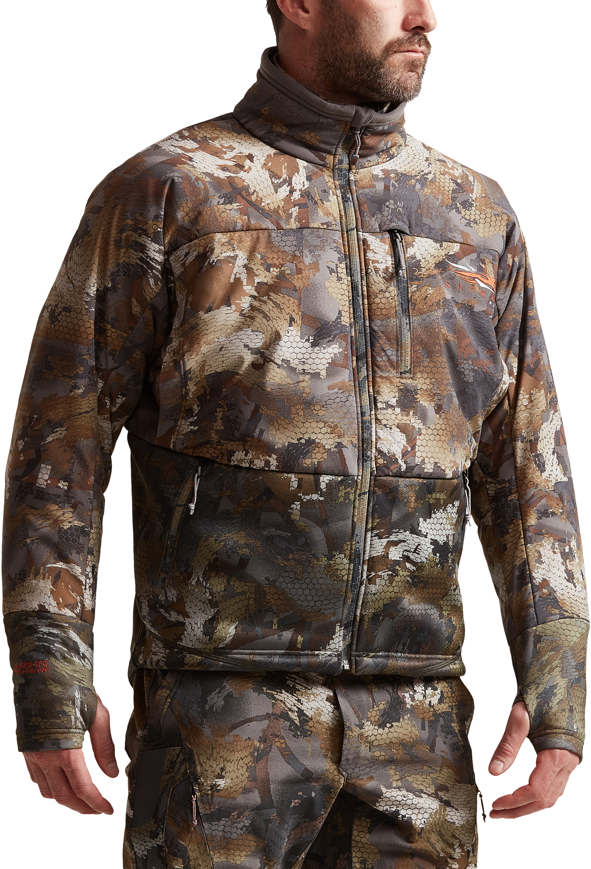 SITKA GORE OPTIFADE Concealment Waterfowl Timber Duck Oven Jacket for Men