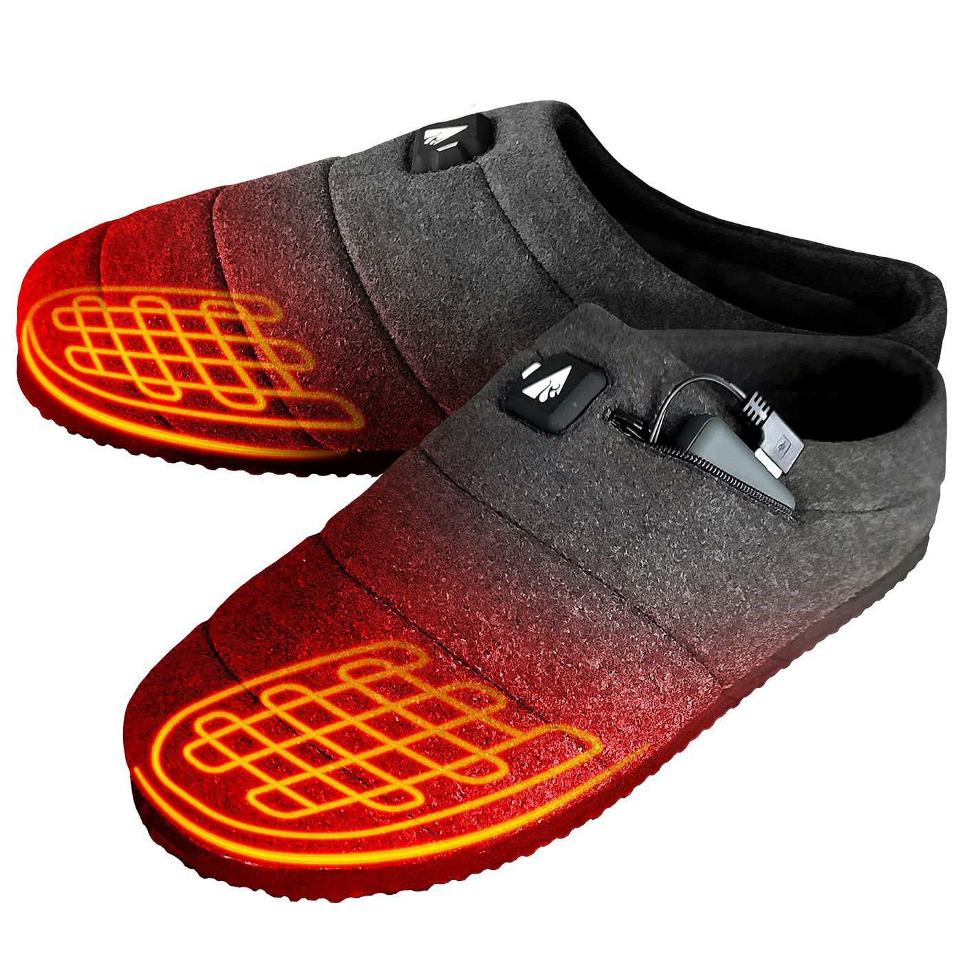 Image of ActionHeat 5V Battery Heated Slippers for Men