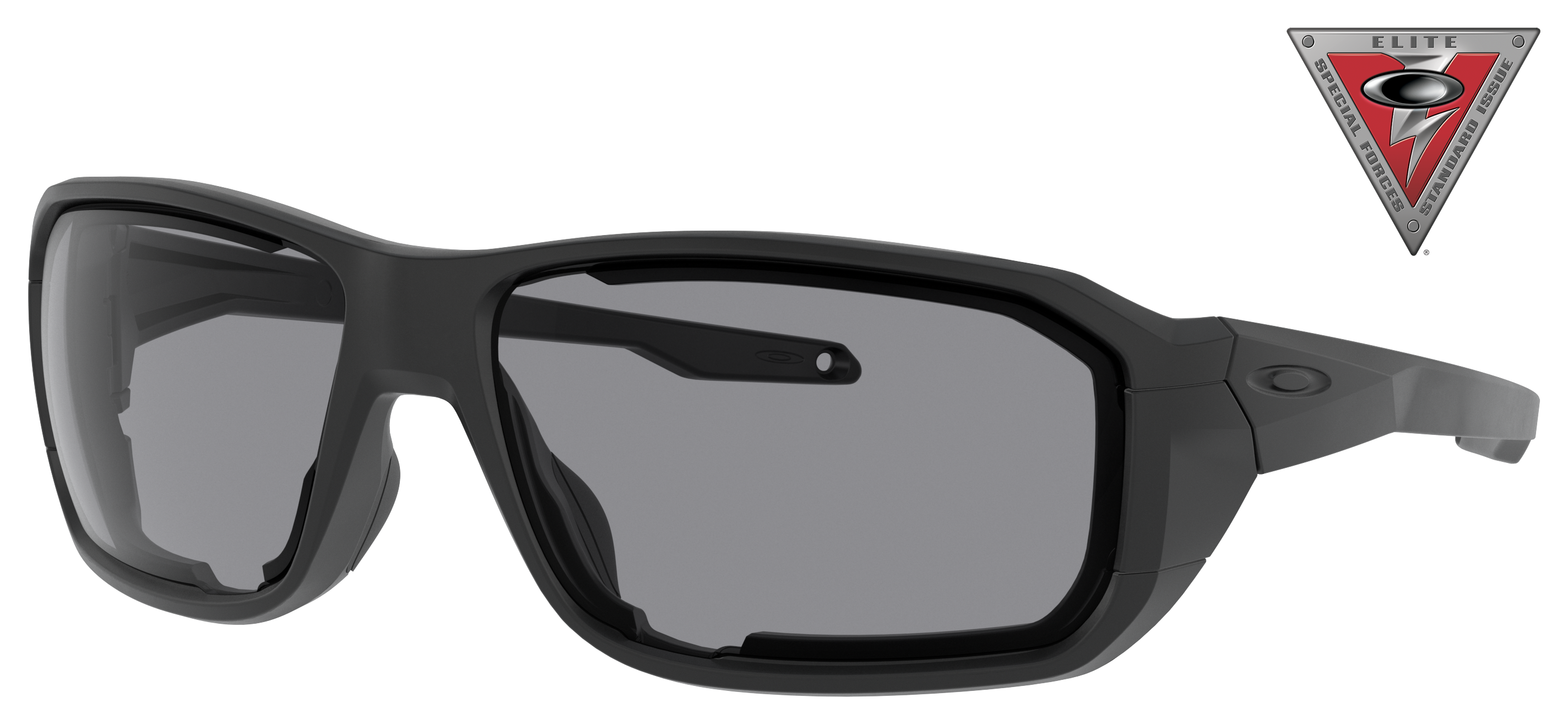 Image of Oakley SI Ballistic HNBL OO9452 Sunglasses - Matte Black/Gray - X-Large